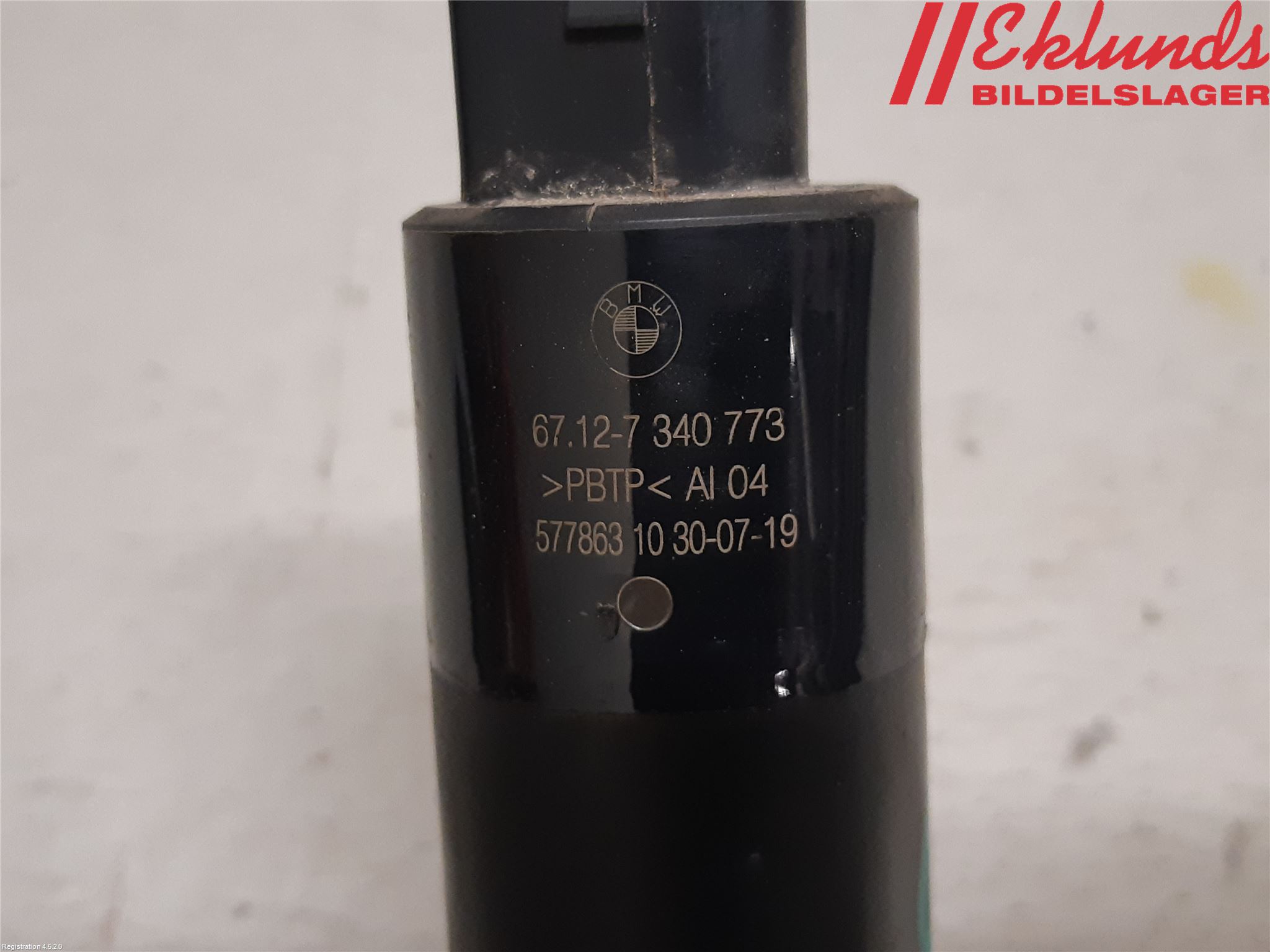 BMW X1 F48 15-22 Spolarpump Högtryck