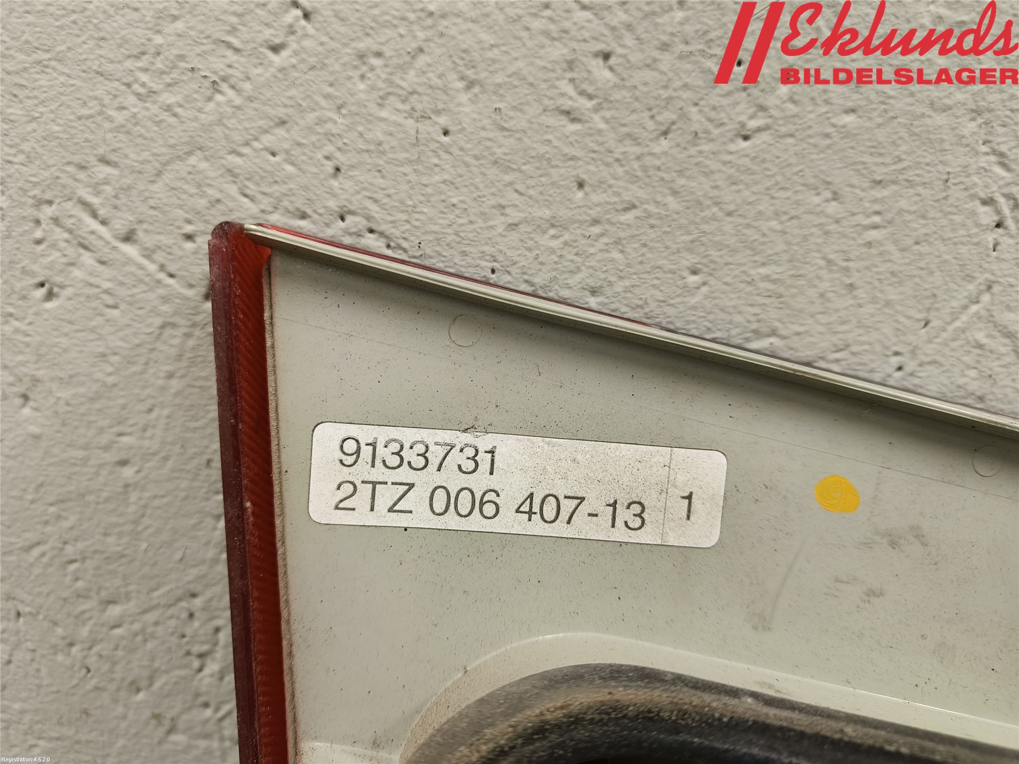 Volvo 960 91-97 Bakljus Lucka Vä