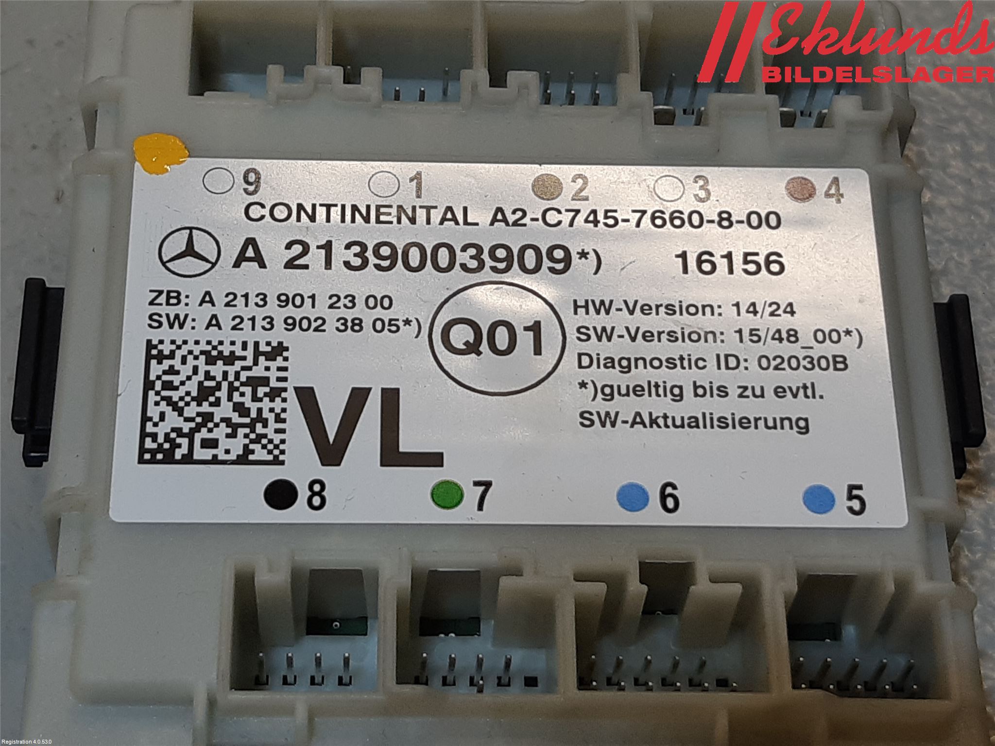 Mercedes-Benz MB E-KLASS (W213) 16-23 Styrenhet Dörr