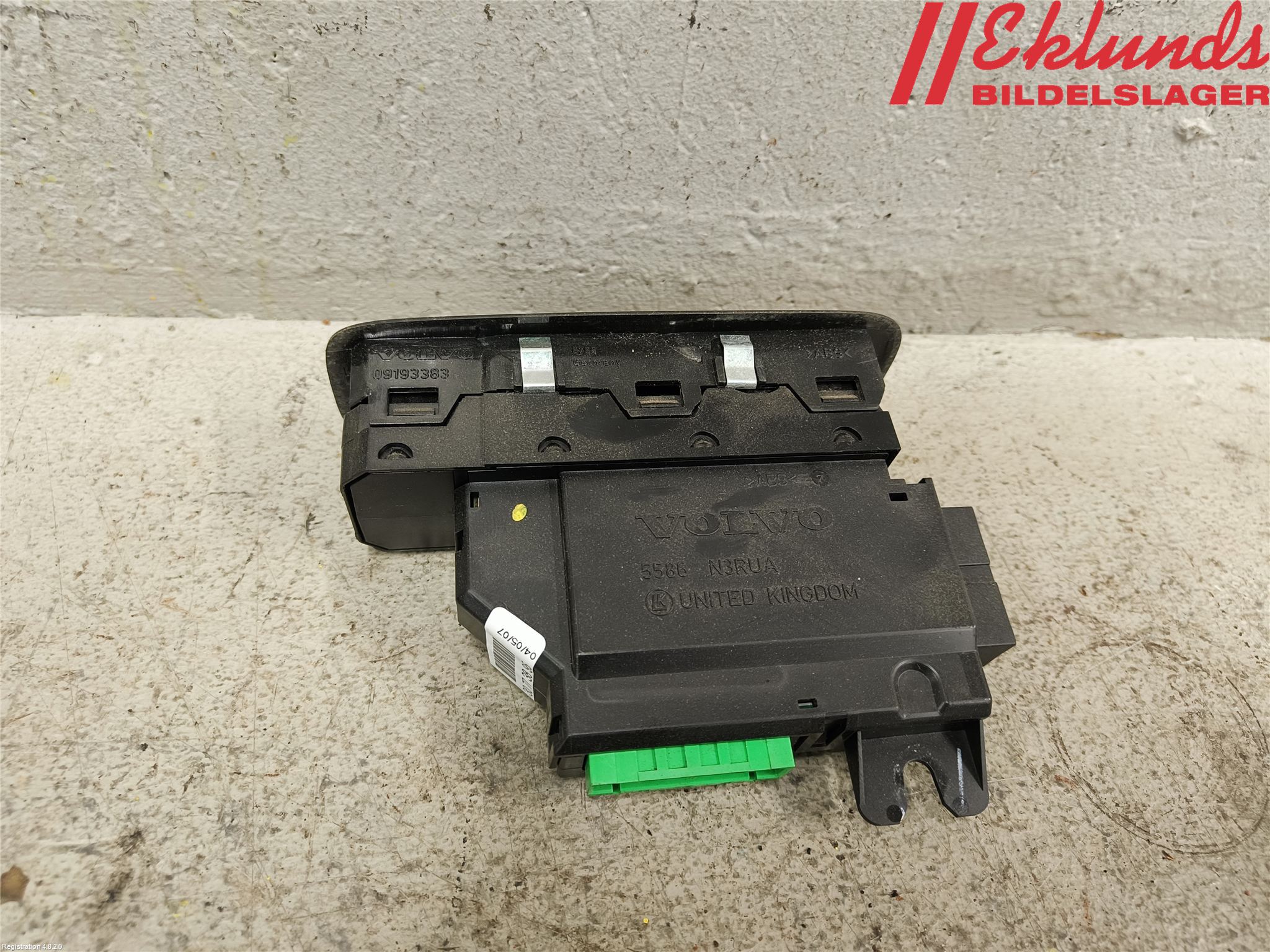 Volvo V70 05-08 Strömställare Elhiss