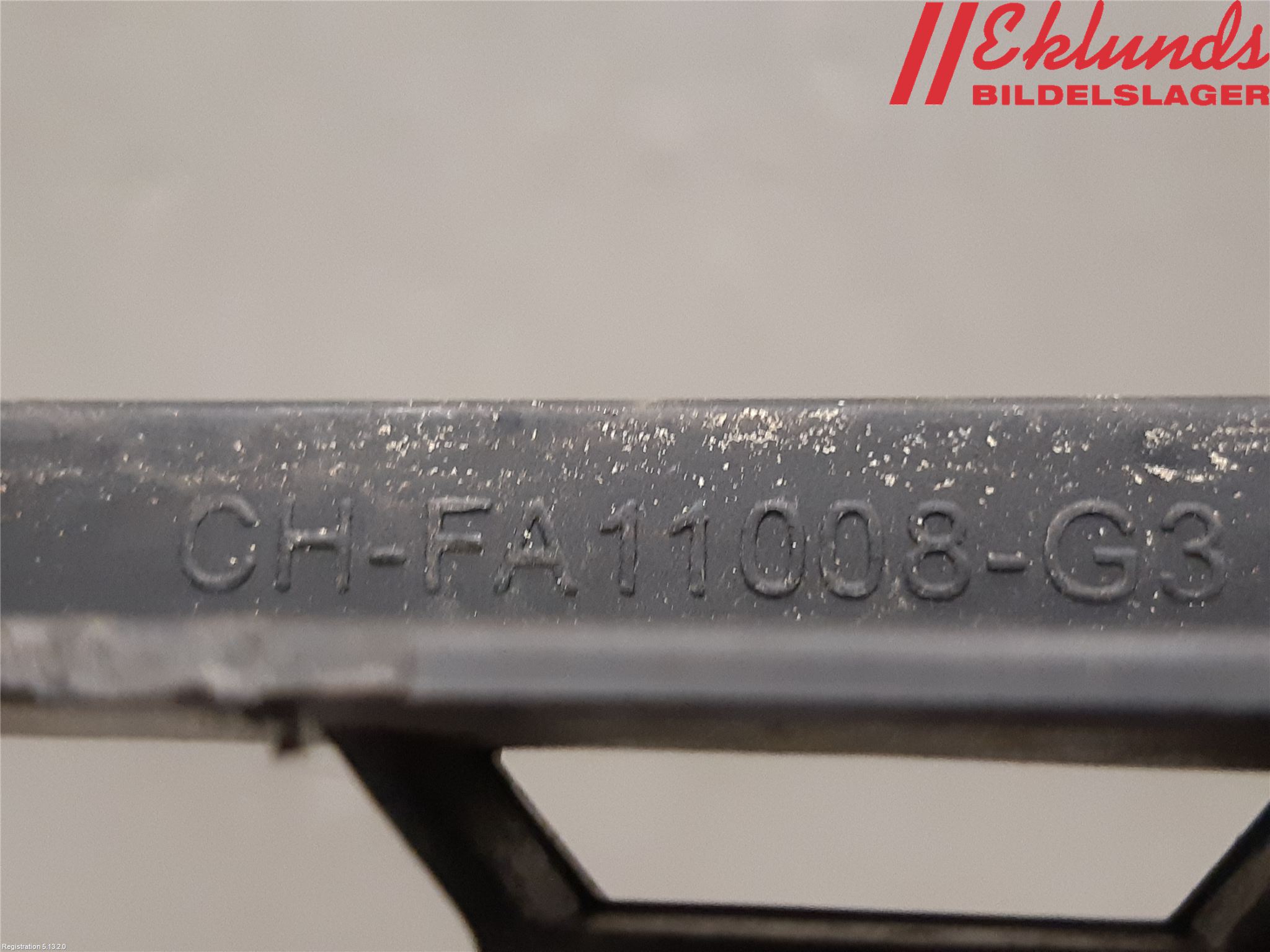 Fiat 500 07- Stöt Utfyllnad-List-Grill