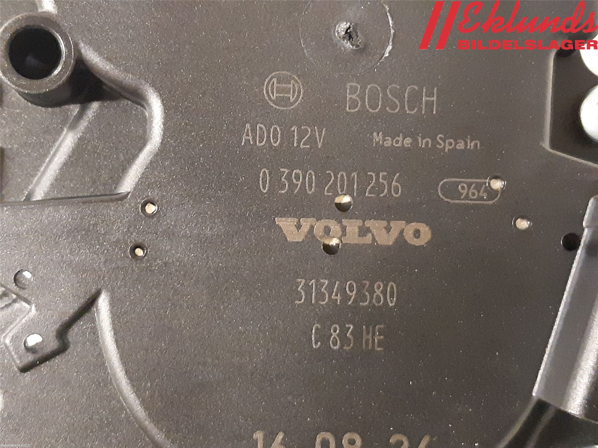 Volvo V90 17->> Torkarmotor Baklucka
