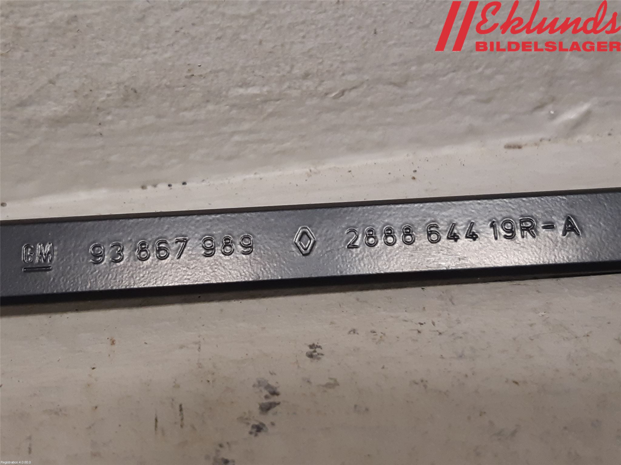 Fiat TALENTO 16- Torkararm Armar Vindruta