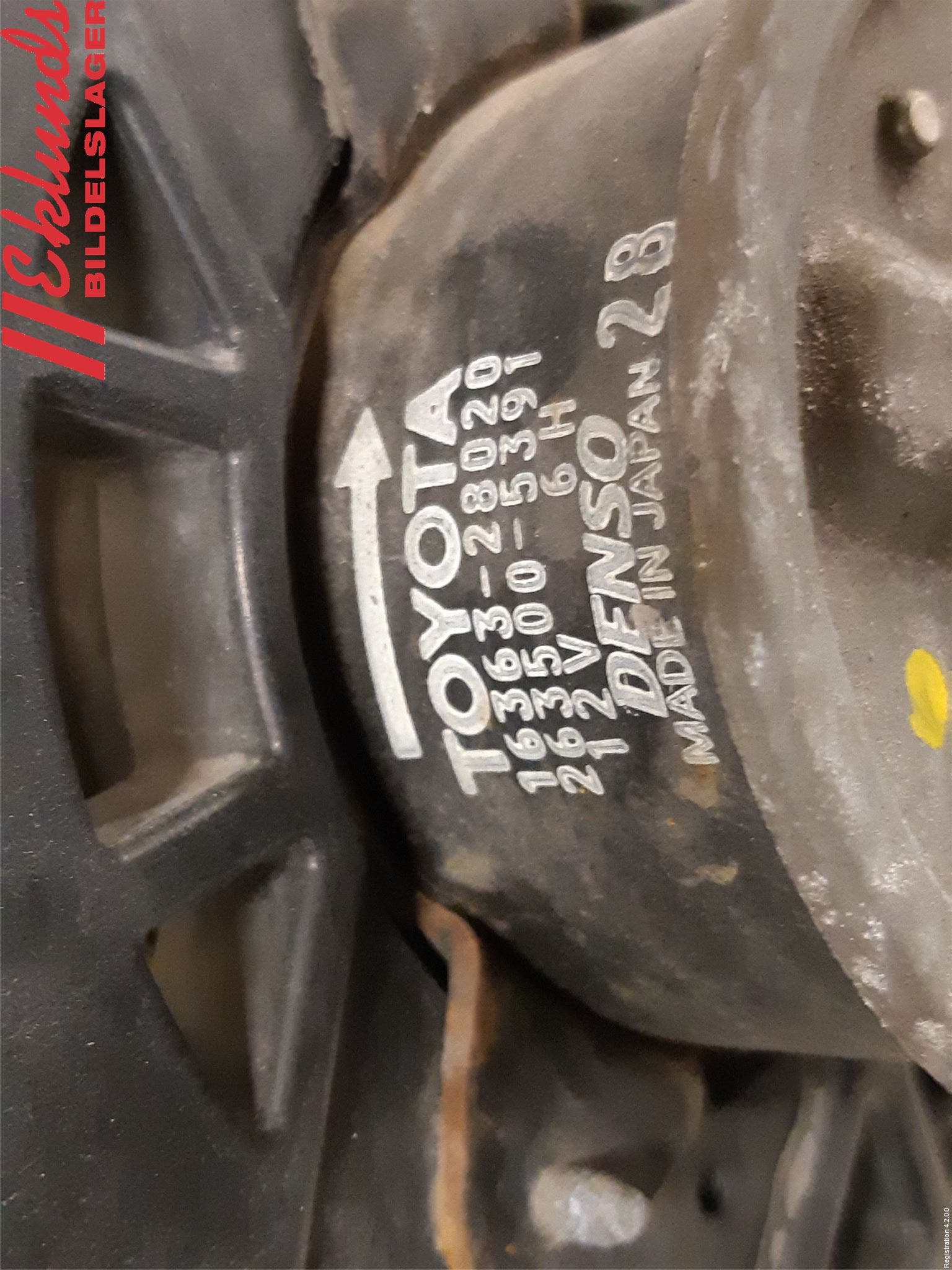 Toyota RAV 4 06-12 Kylfläkt El