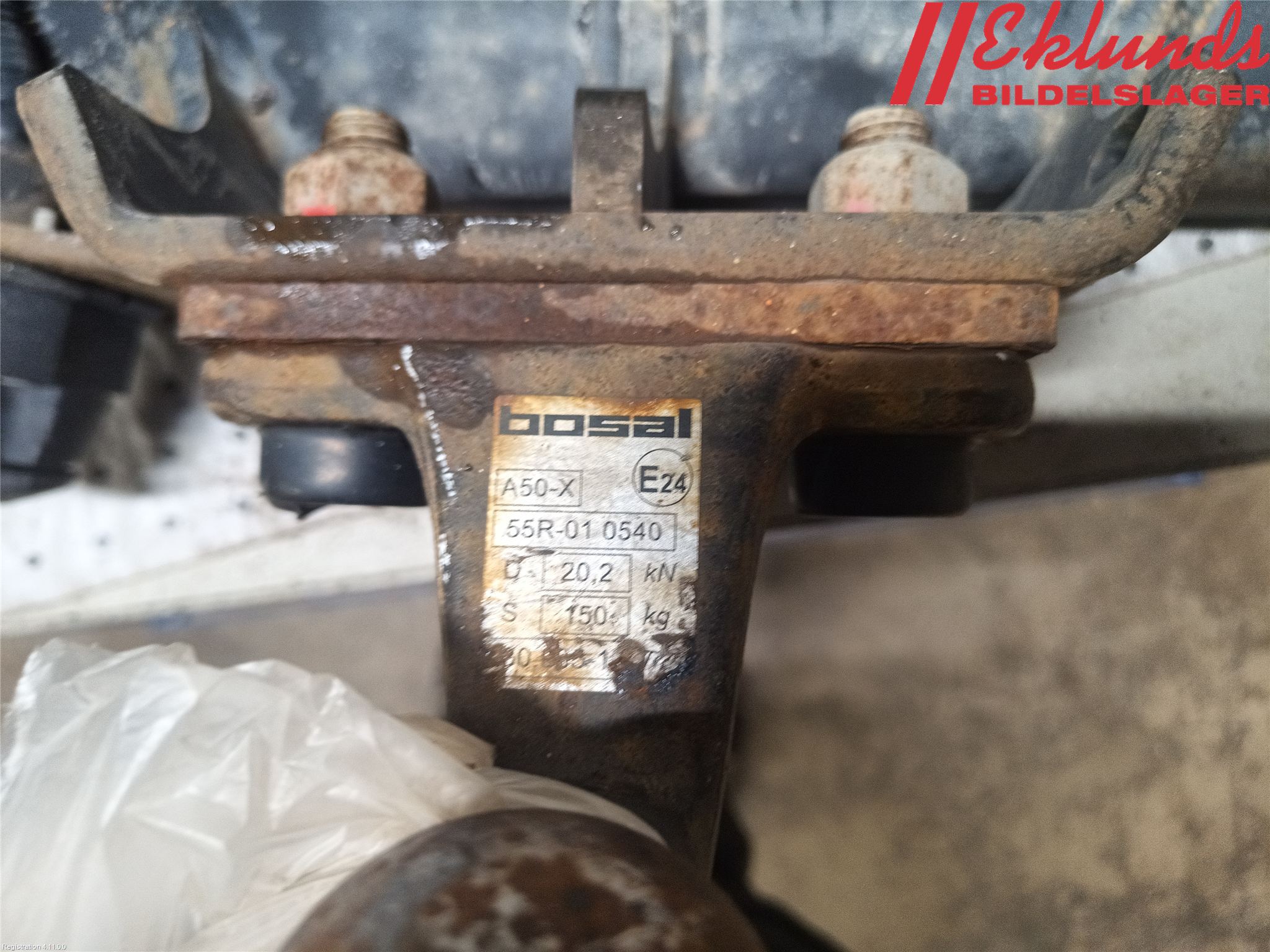 Ford TRANSIT/TOURNEO COURIER 13-23 Dragkrok