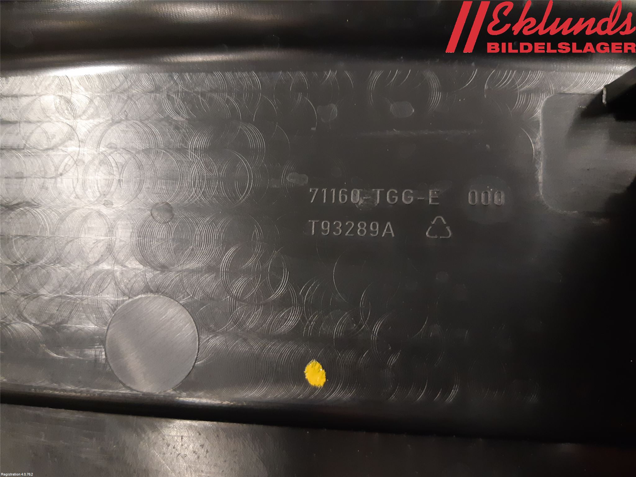 Honda CIVIC 17-22 Frontplåt