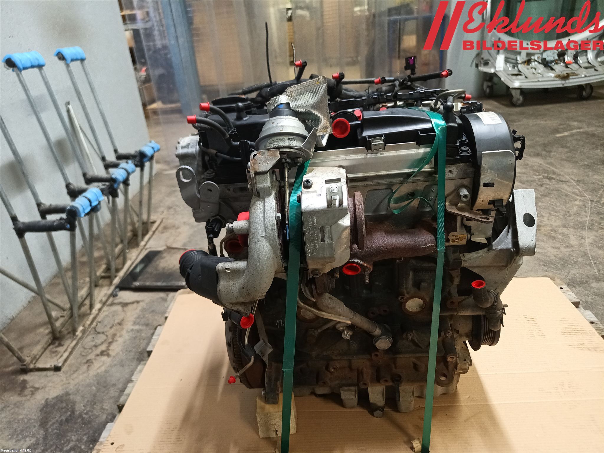 Volkswagen VW CADDY 11-15 Motor Diesel
