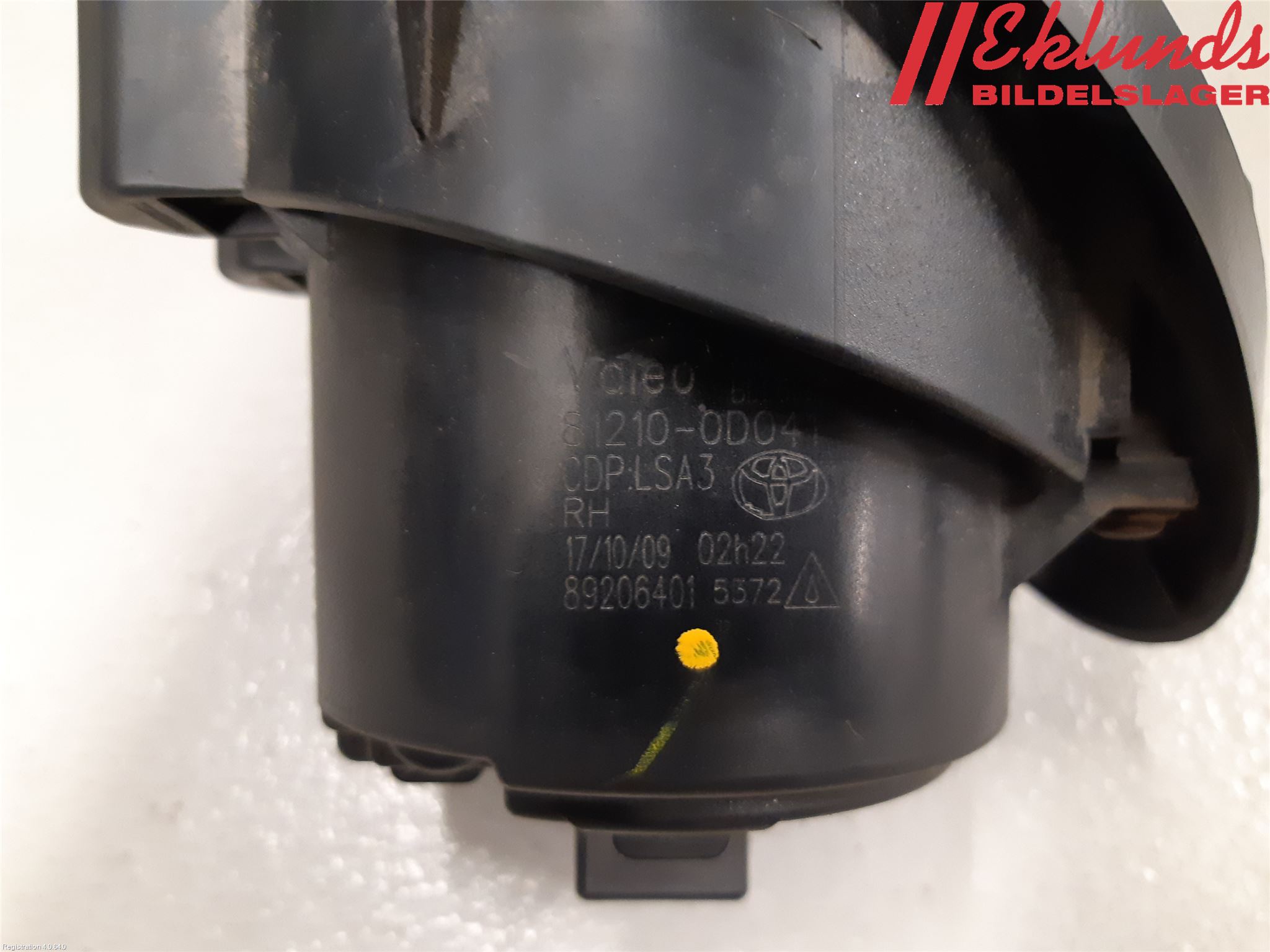 Toyota AVENSIS 09-15 Dimljus-Varselljus Fram
