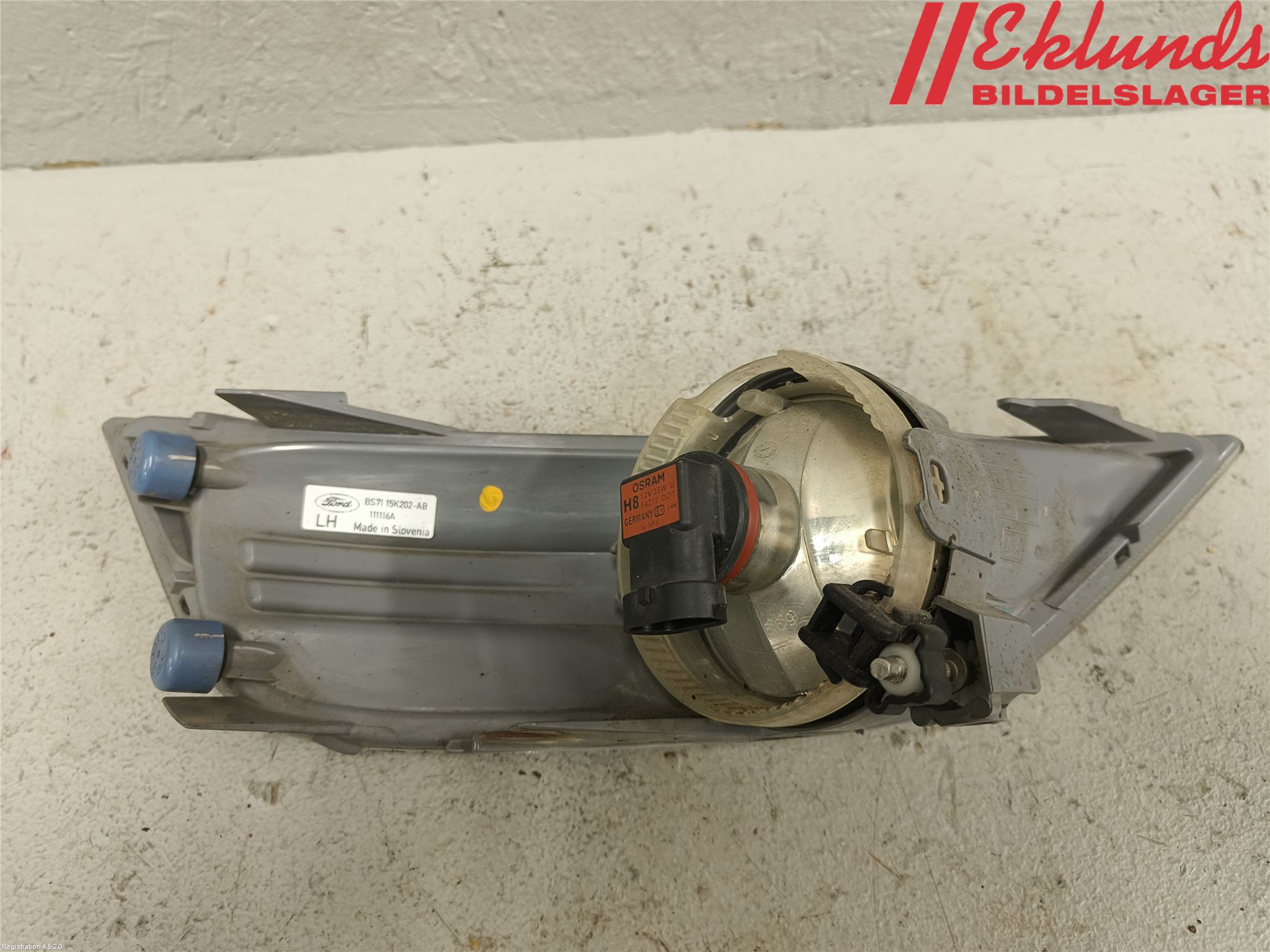 Ford MONDEO 07-15 Dimljus-Varselljus Fram