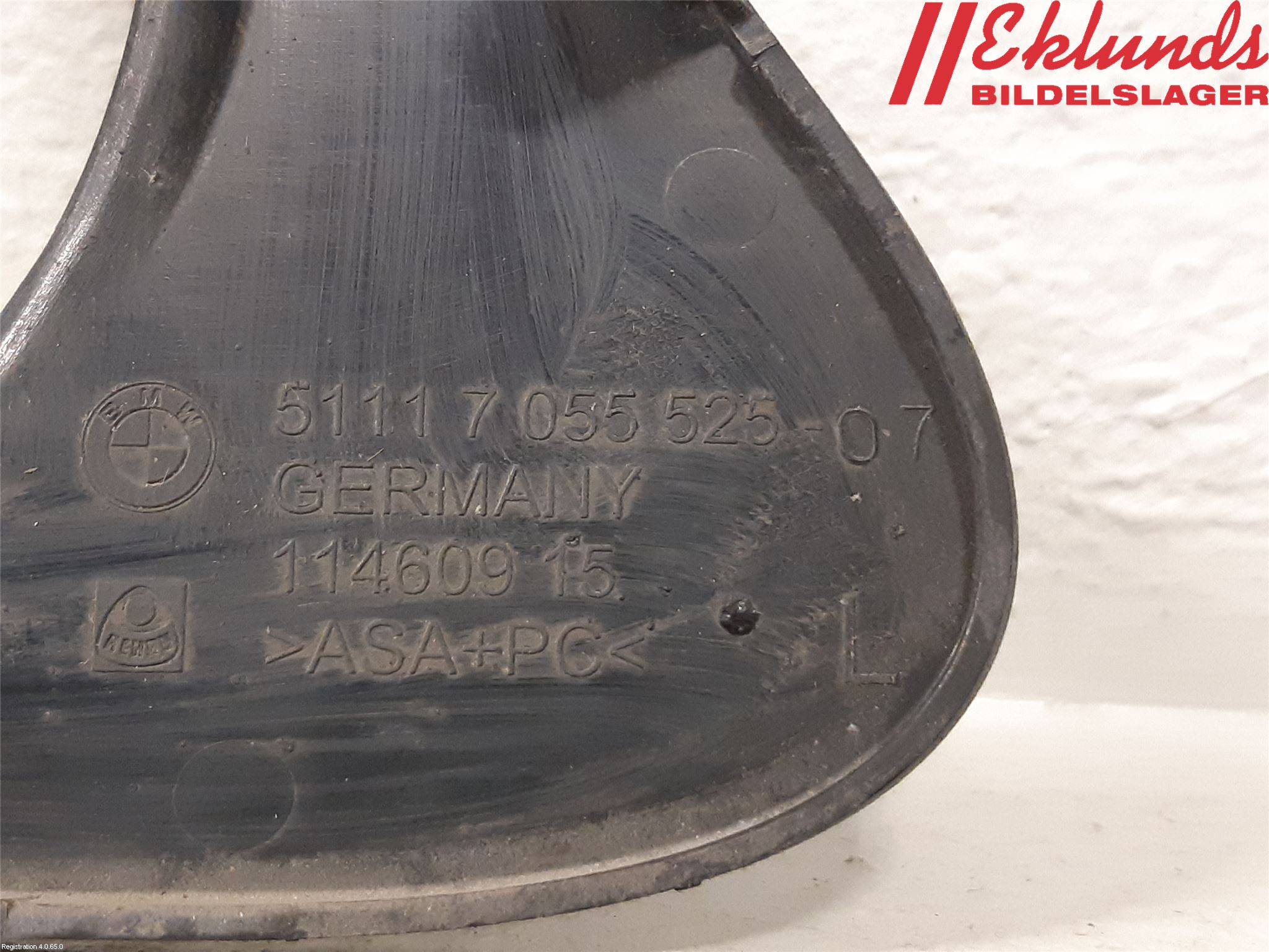 BMW 6 E63/64    02-10 Dimljussarg Fram