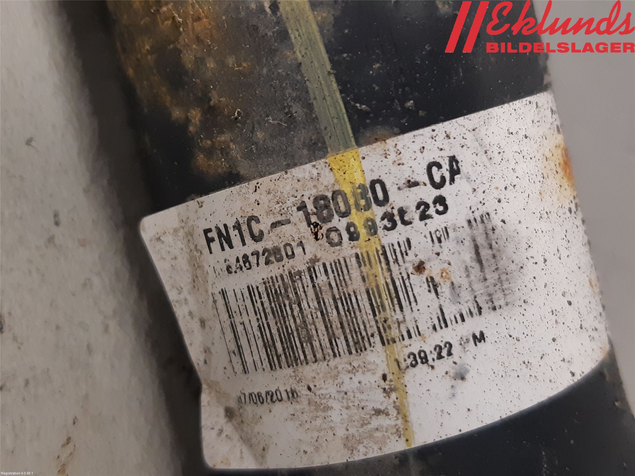 Ford ECOSPORT 17- Stötdämpare Bak