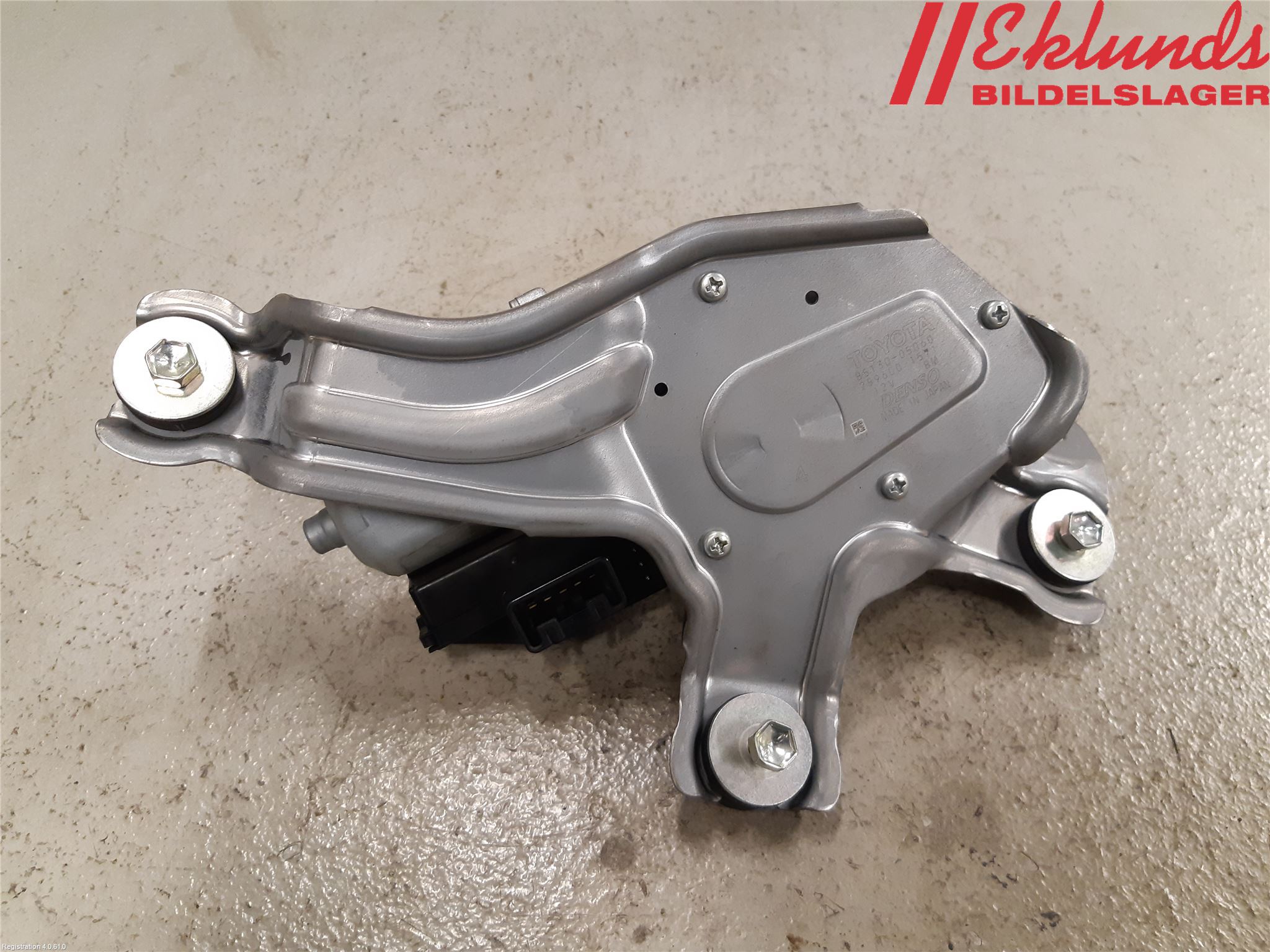 Toyota AVENSIS 09-15 Torkarmotor Baklucka