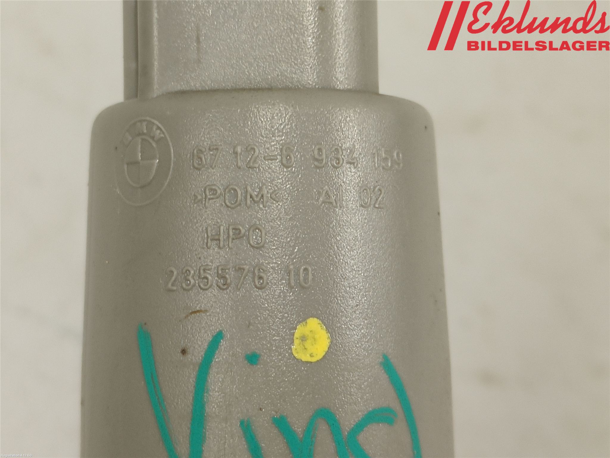 BMW 6 E63/64    02-10 Spolarpump Vindruta