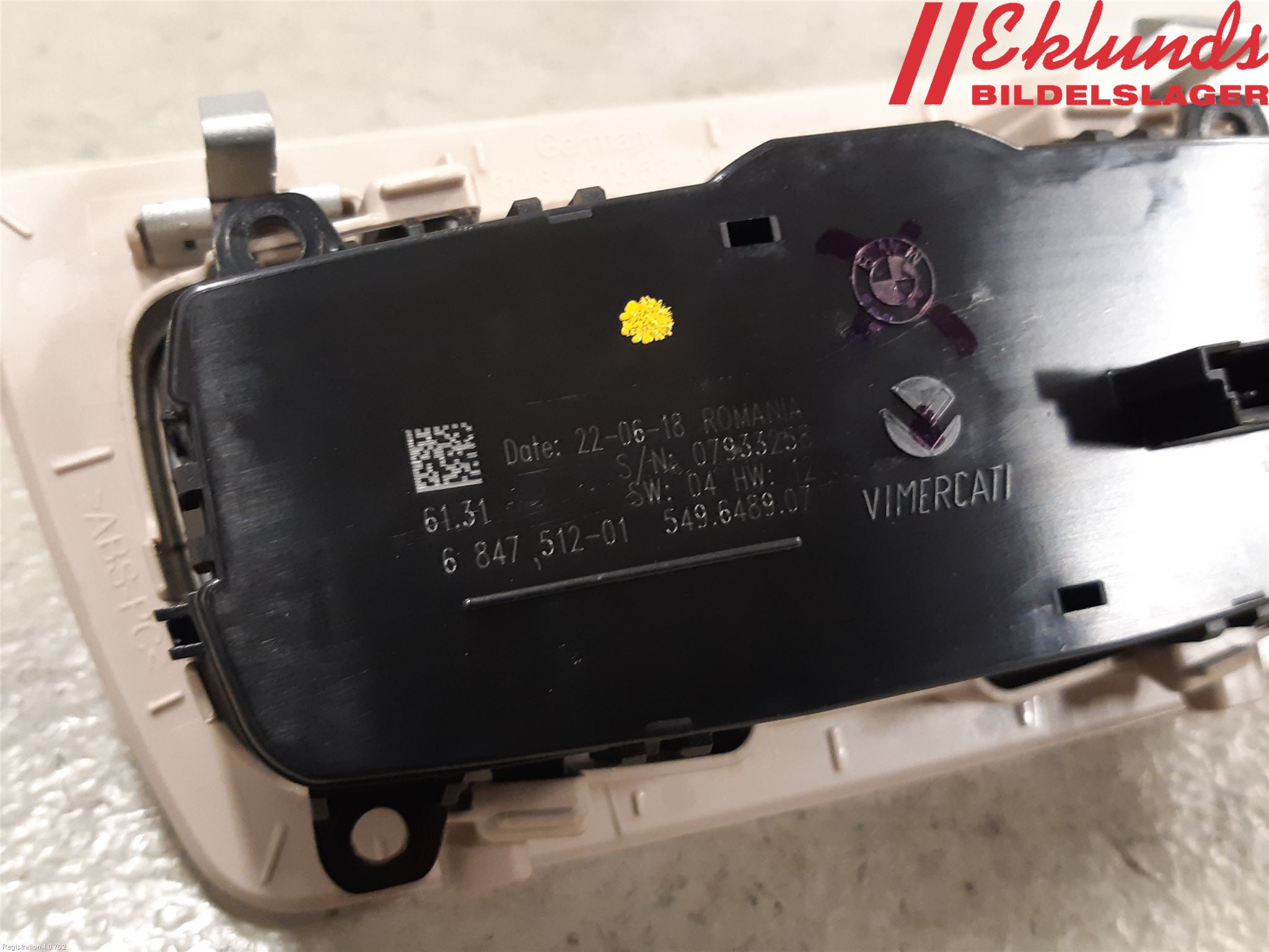 BMW 3 F30/F31/F80 12-19 Strömställare Ljus