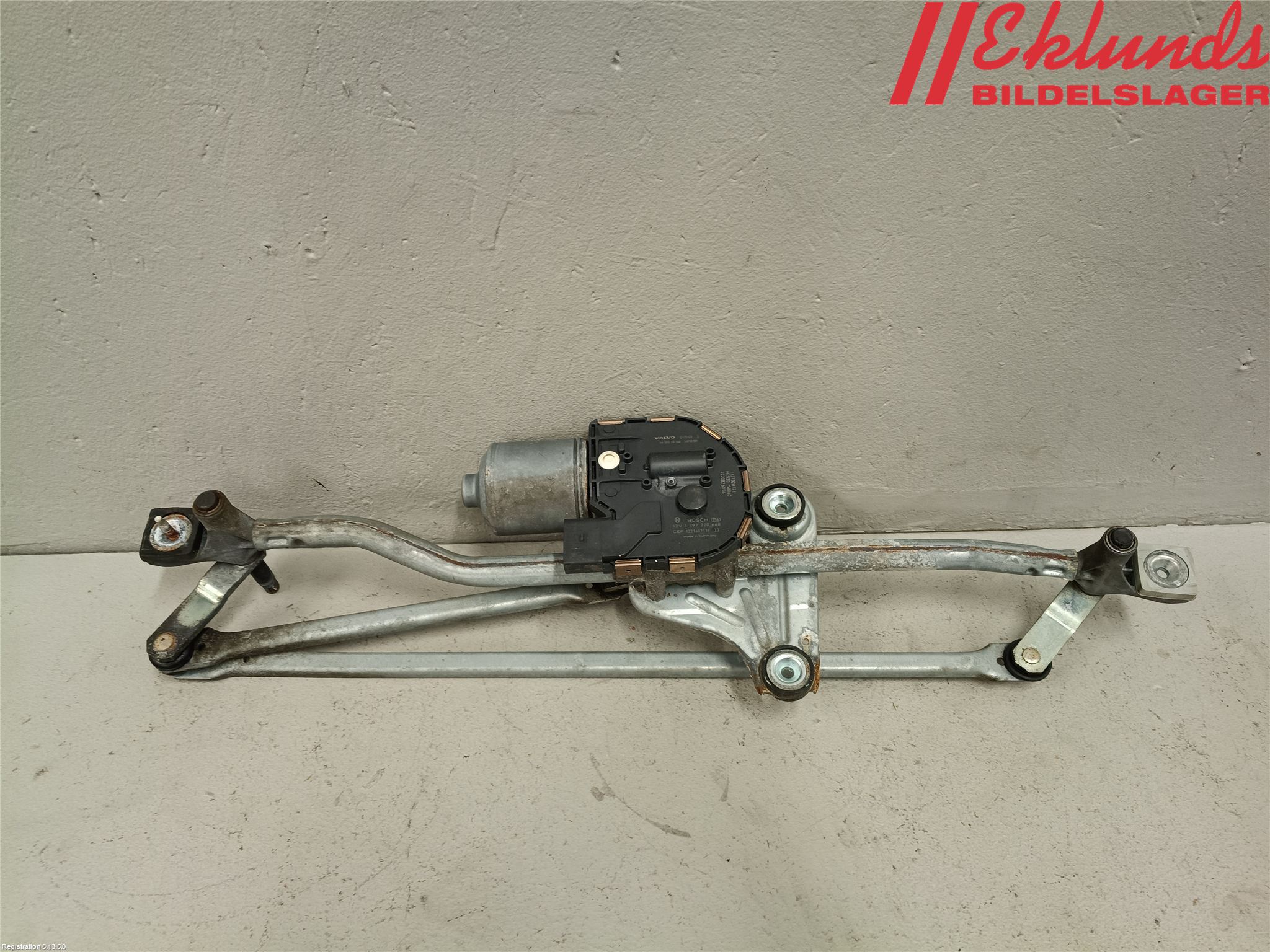 Volvo S80 07-13 Torkarmotor Vindruta