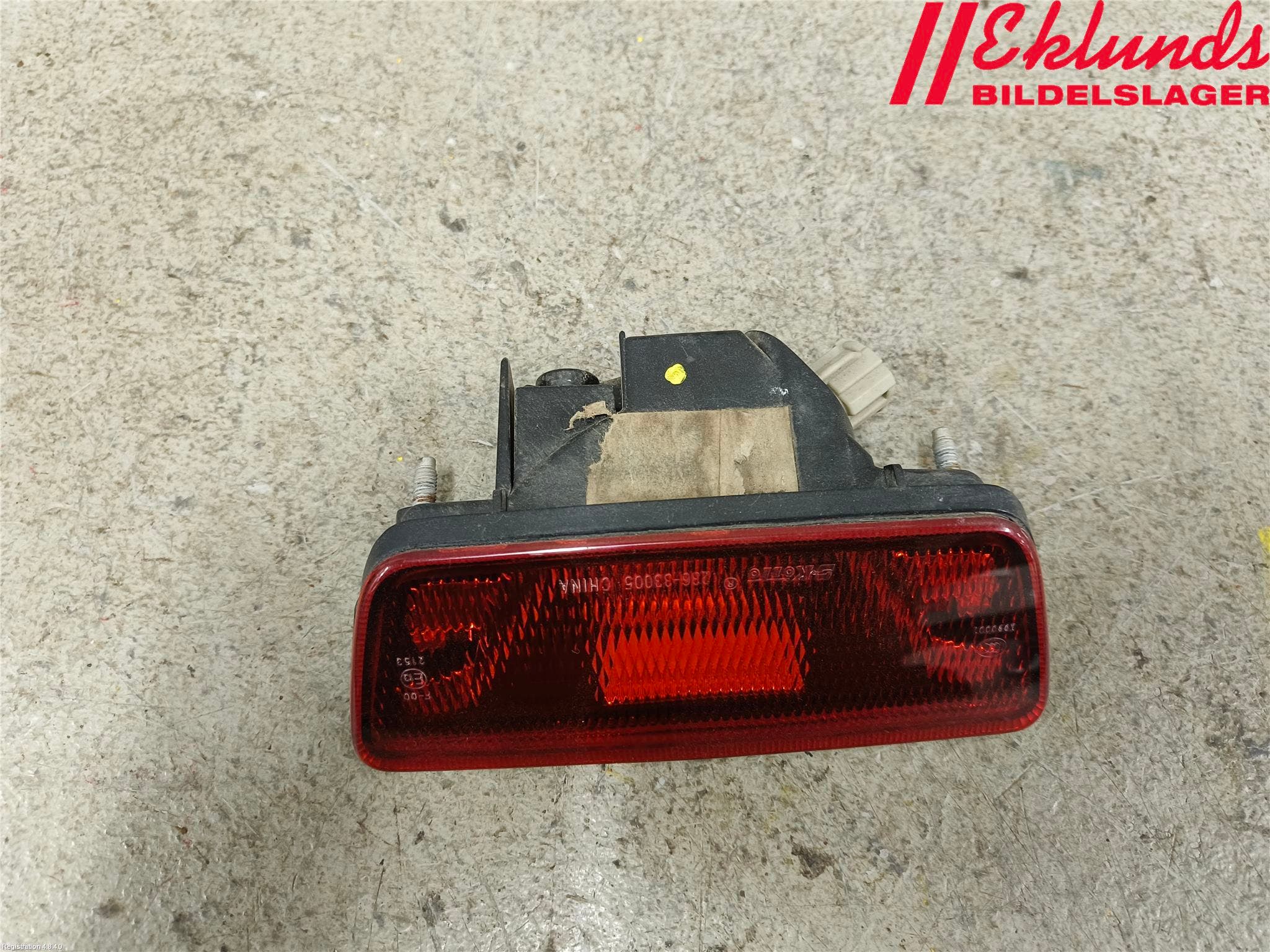 Nissan JUKE 10-14 Dimljus/Reflex Bak