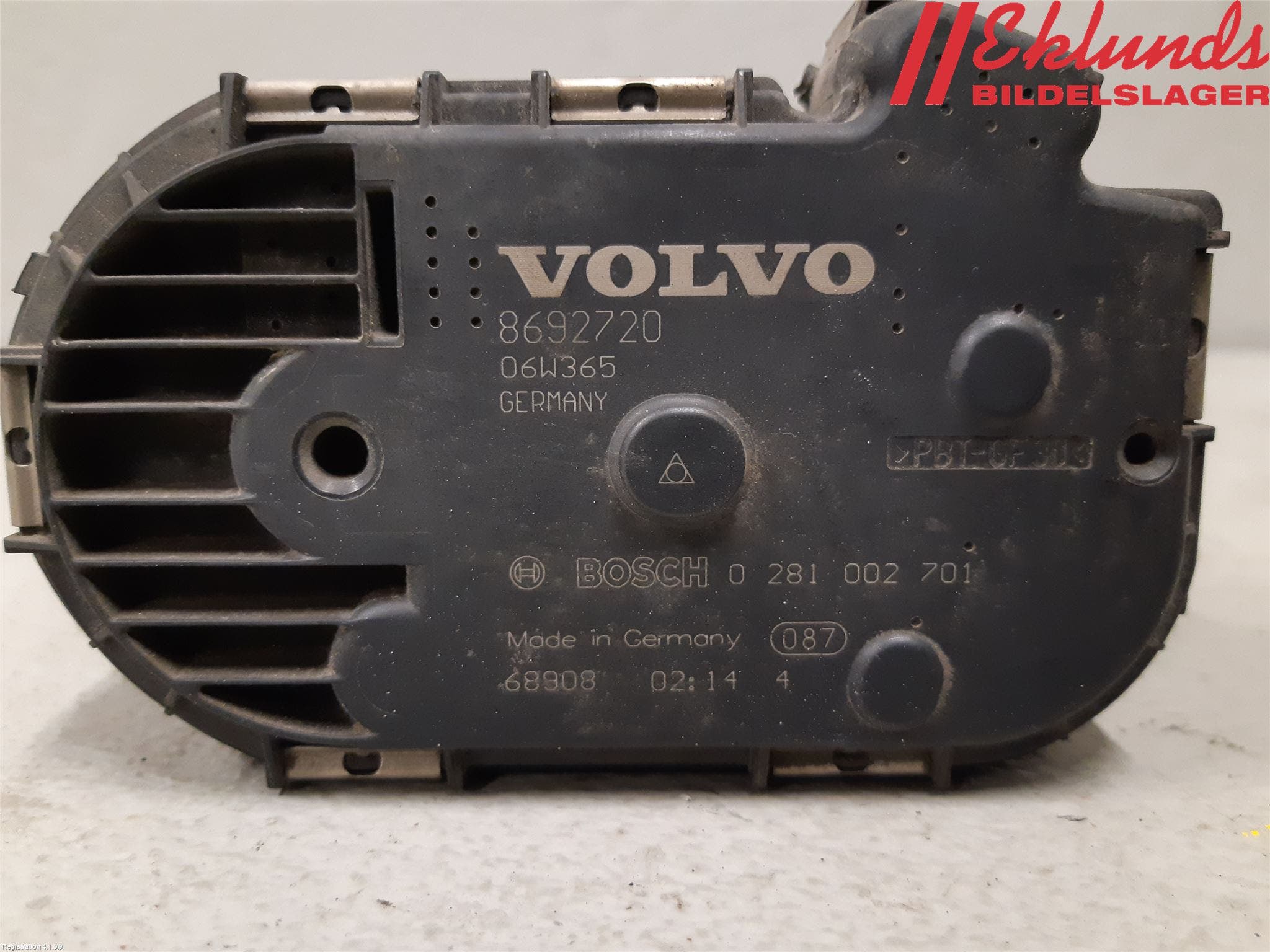 Volvo S80 07-13 Injspjällhus