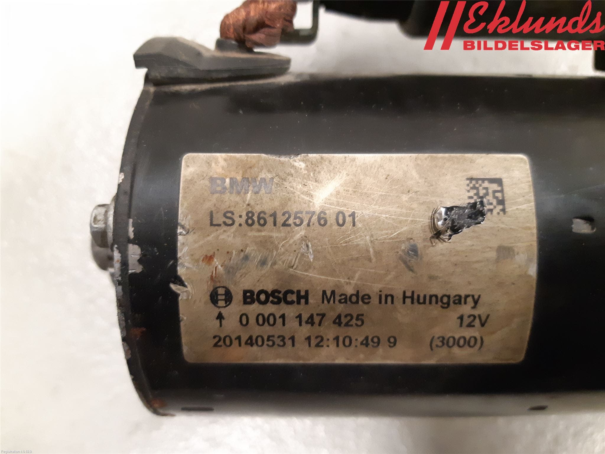 BMW 4 F36 Gran Coupé 14-20 Startmotor Diesel