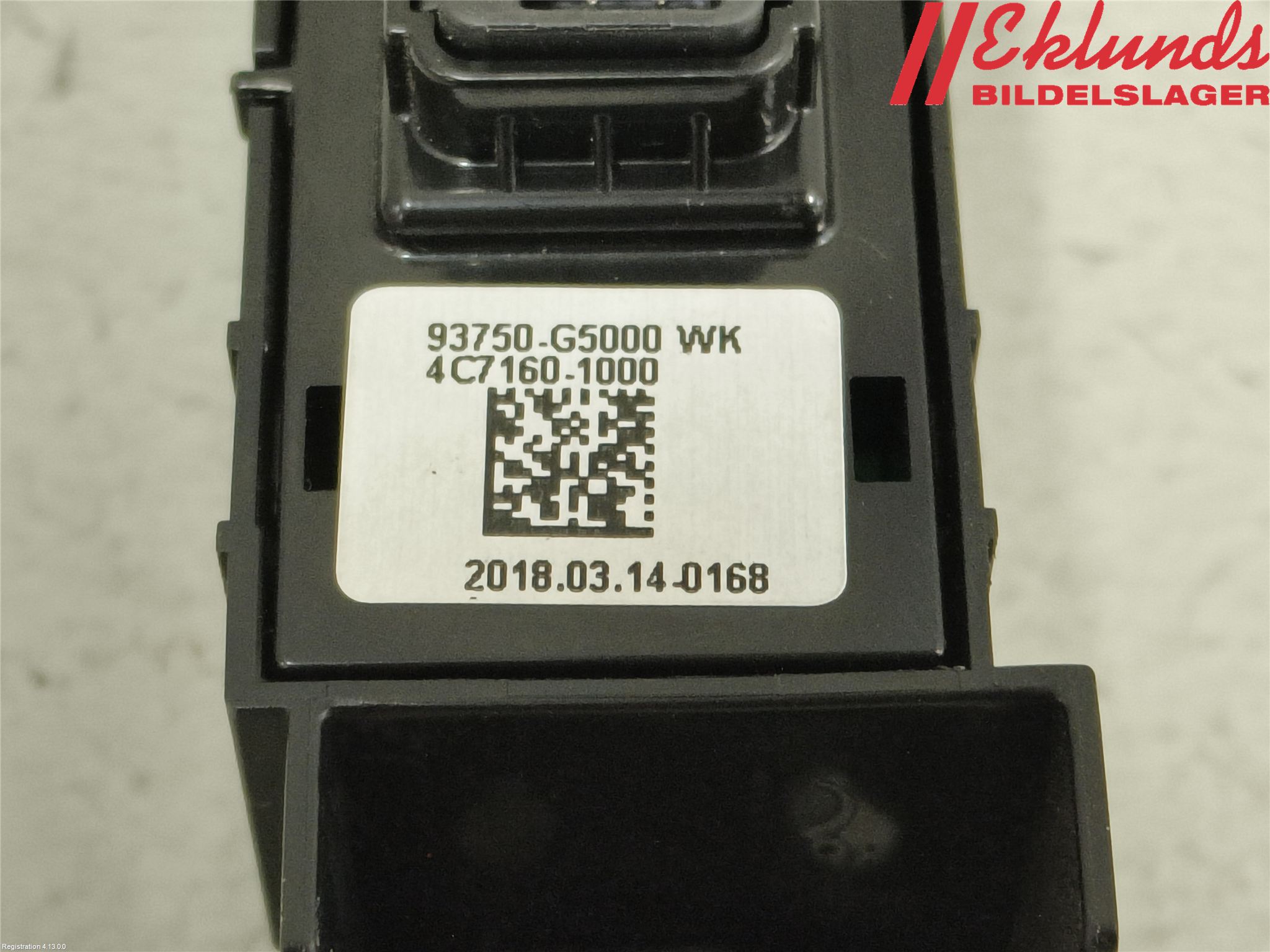 Kia NIRO (DE) 17-22 Strömställare Tanklucka