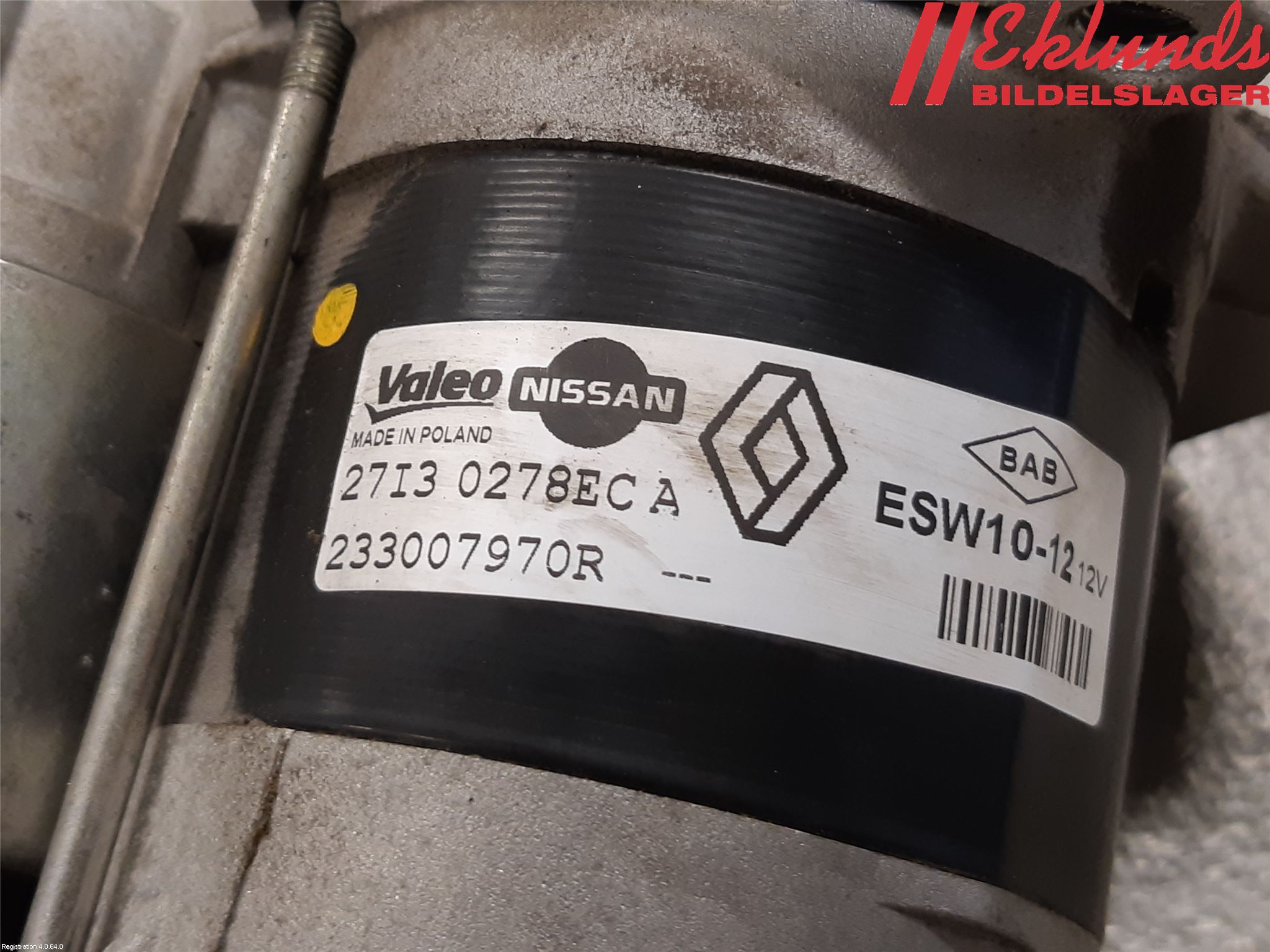 Renault CLIO IV 12-16 Startmotor