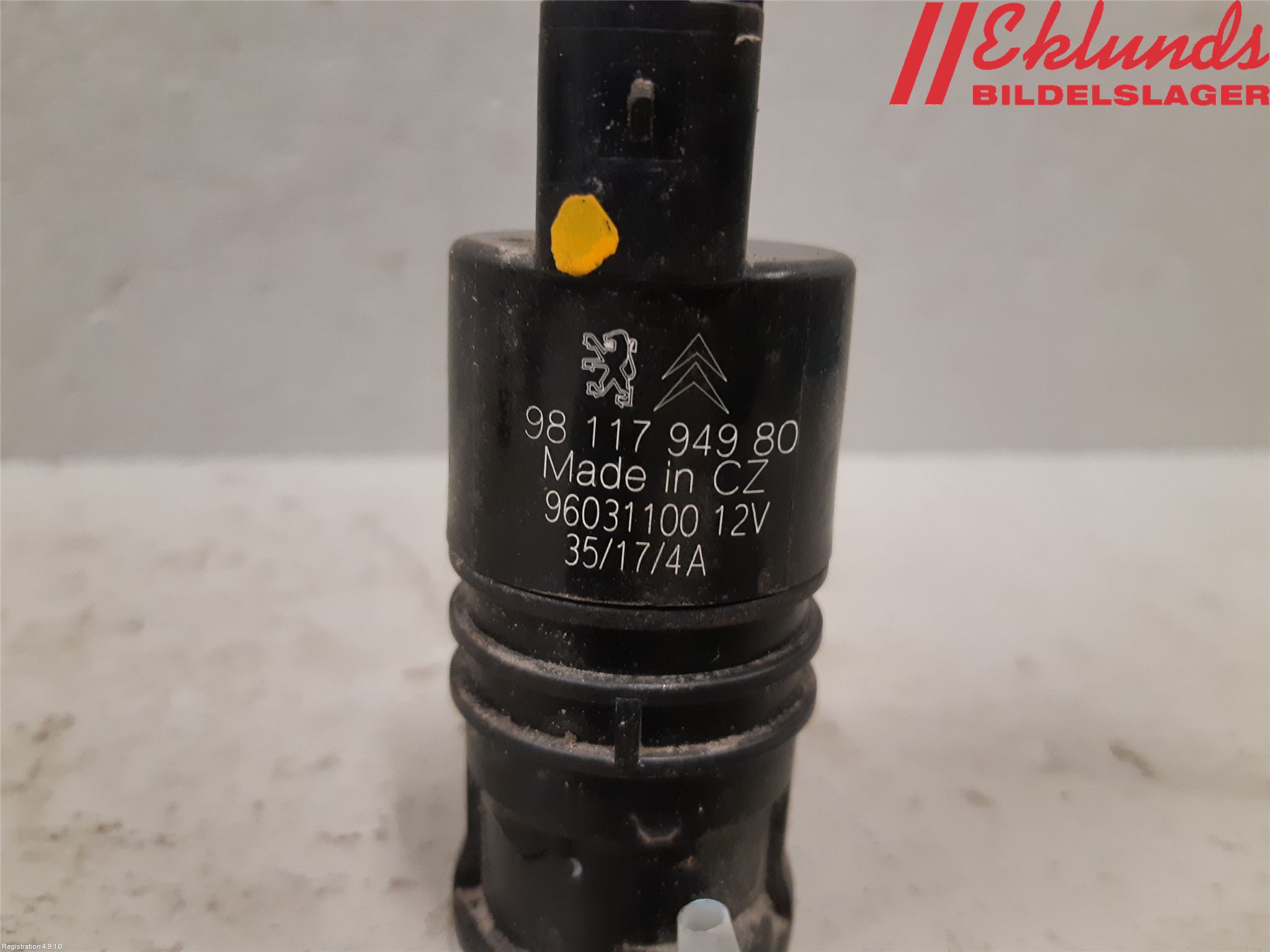 Citroen JUMPY/E-JUMPY 16- Spolarpump Vindruta