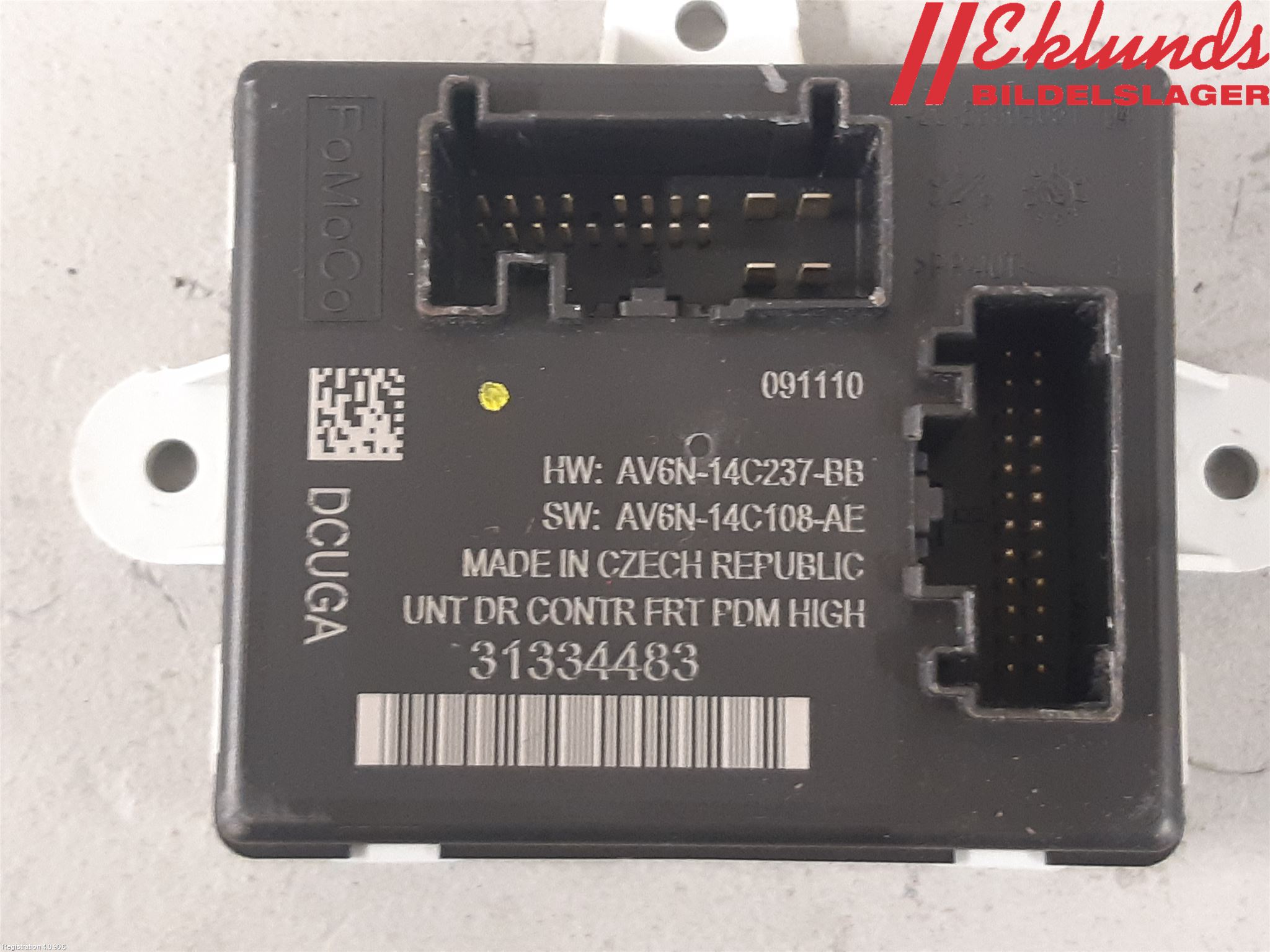 Volvo S60 11-13 Styrenhet Dörr