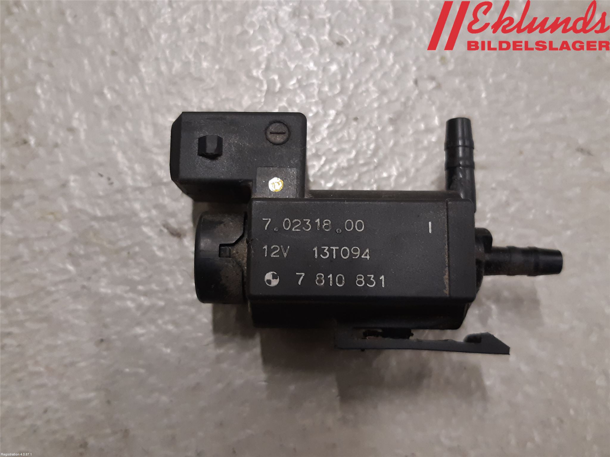 BMW 5 F10/F11/F18 09-17 Vakuumventil