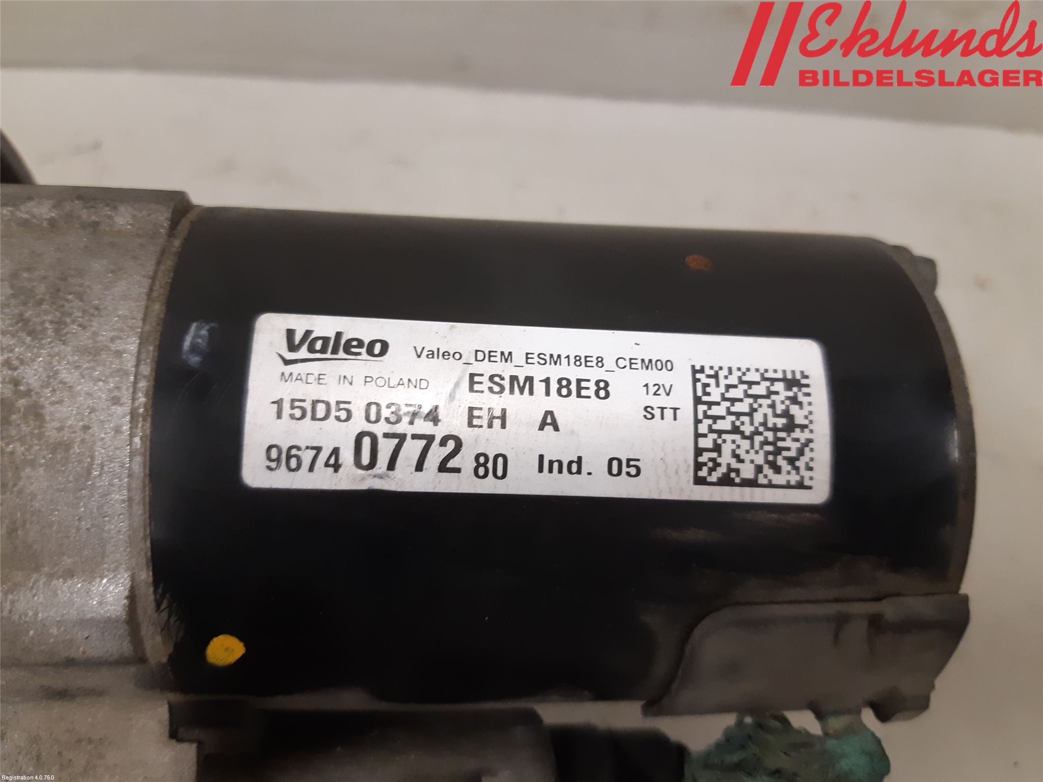 Citroen DS3 Startmotor