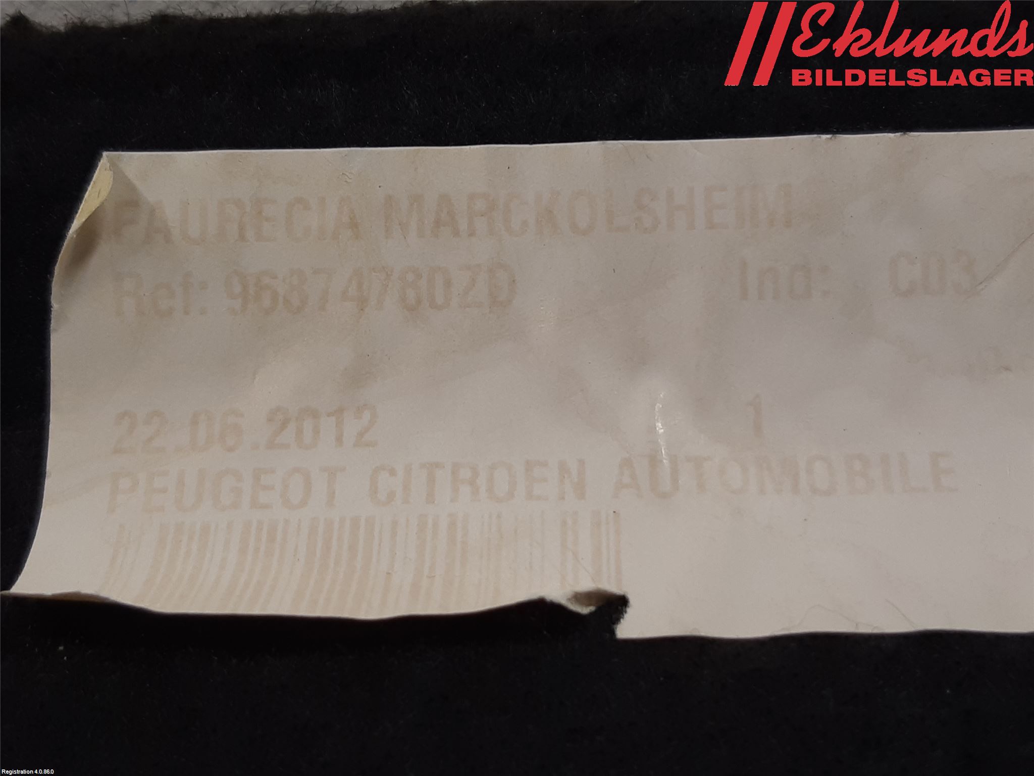 Citroen C4 II 11-18 Hatthylla