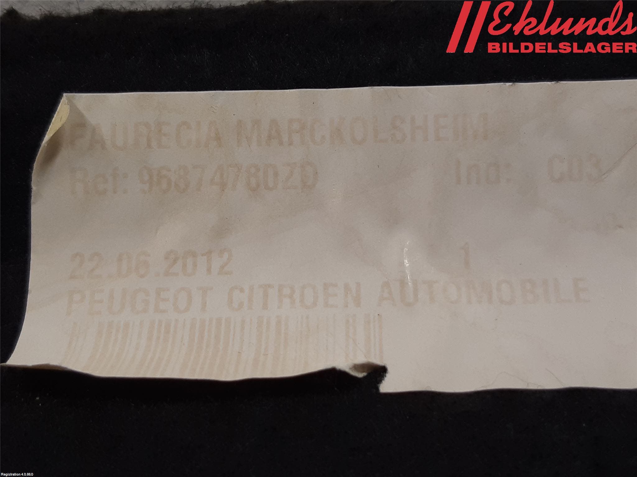 Citroen C4 II 11-18 Hatthylla