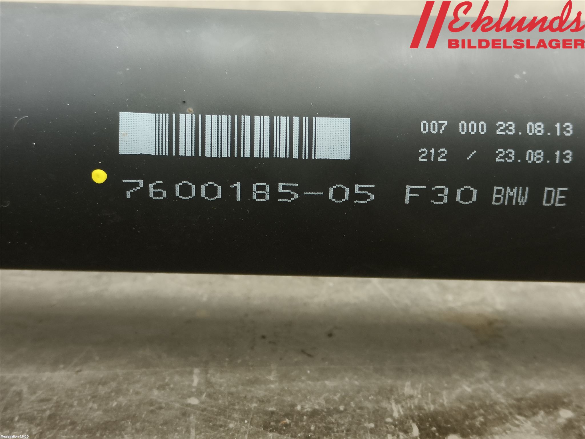 BMW 3 F30/F31/F80 12-19 Mellanaxel Bakre