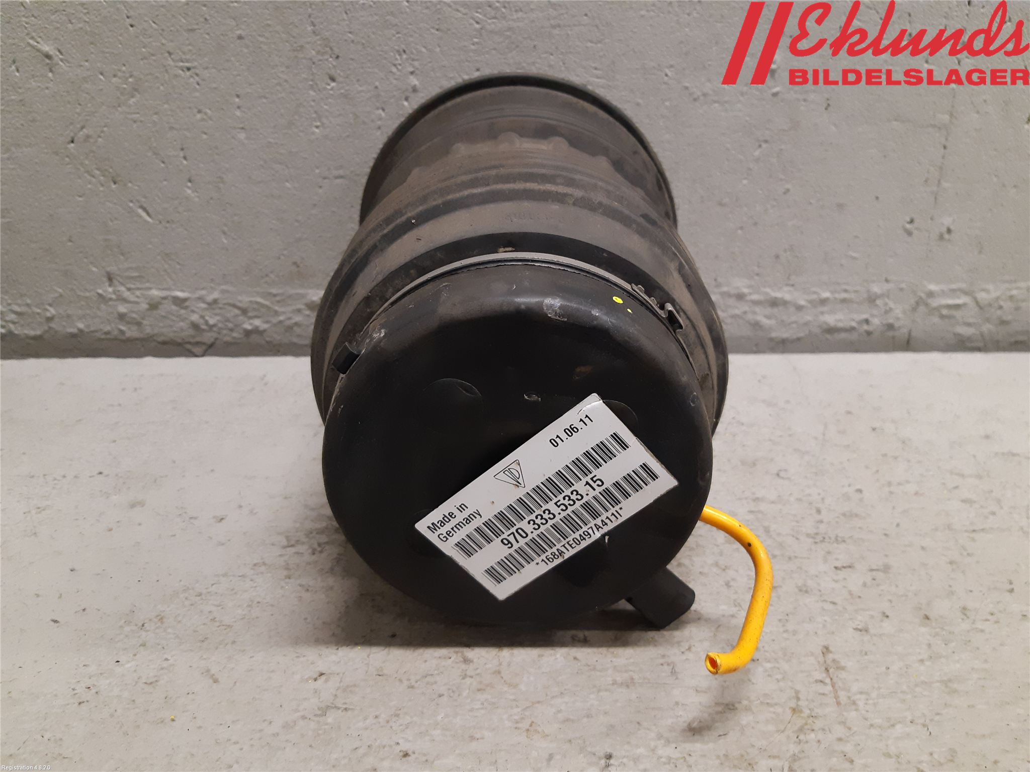 Porsche PANAMERA 09- Nivå-Luftfjädring Bälg