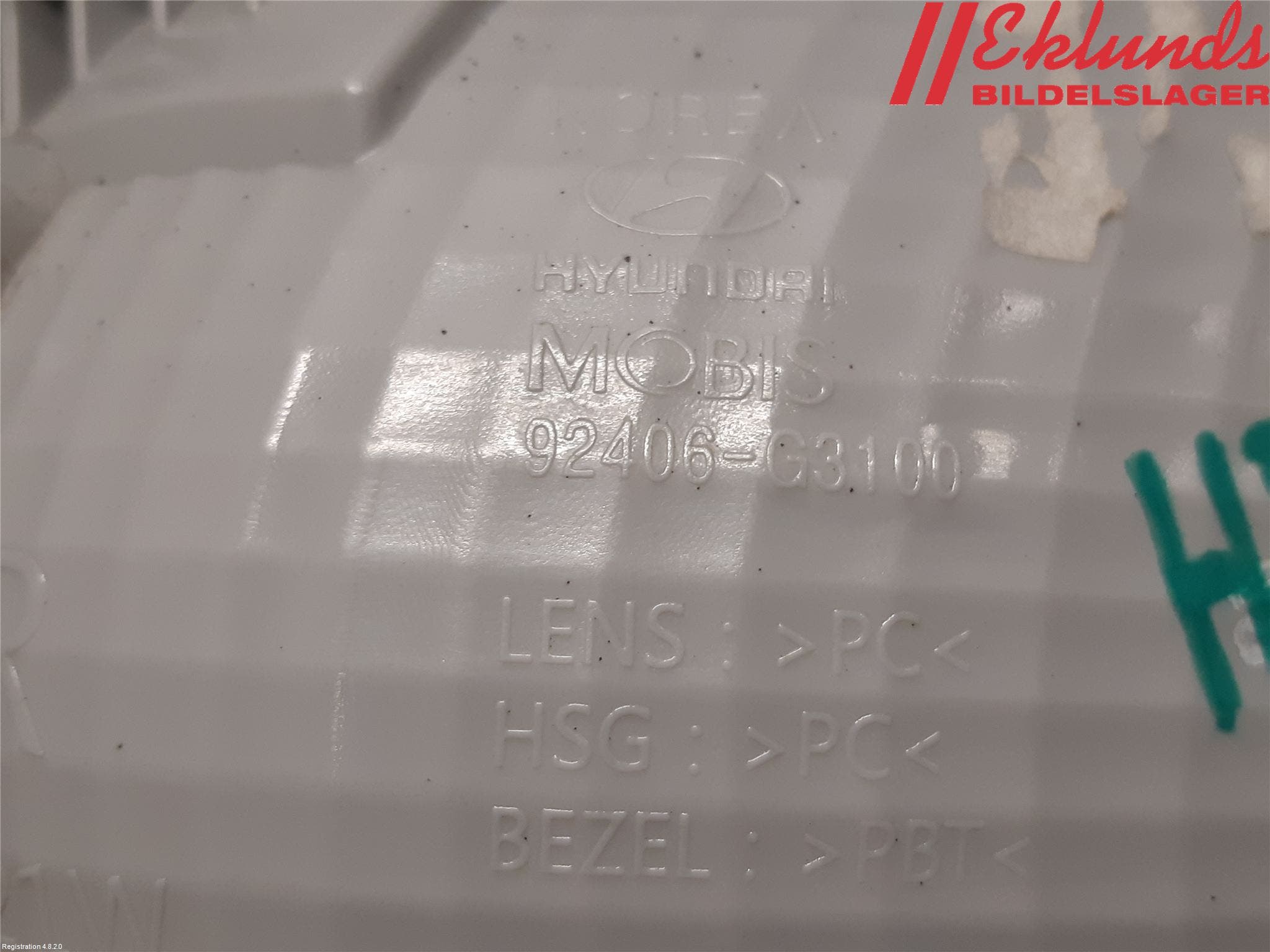 Hyundai i30 PD 17- Dimljus/Reflex Bak