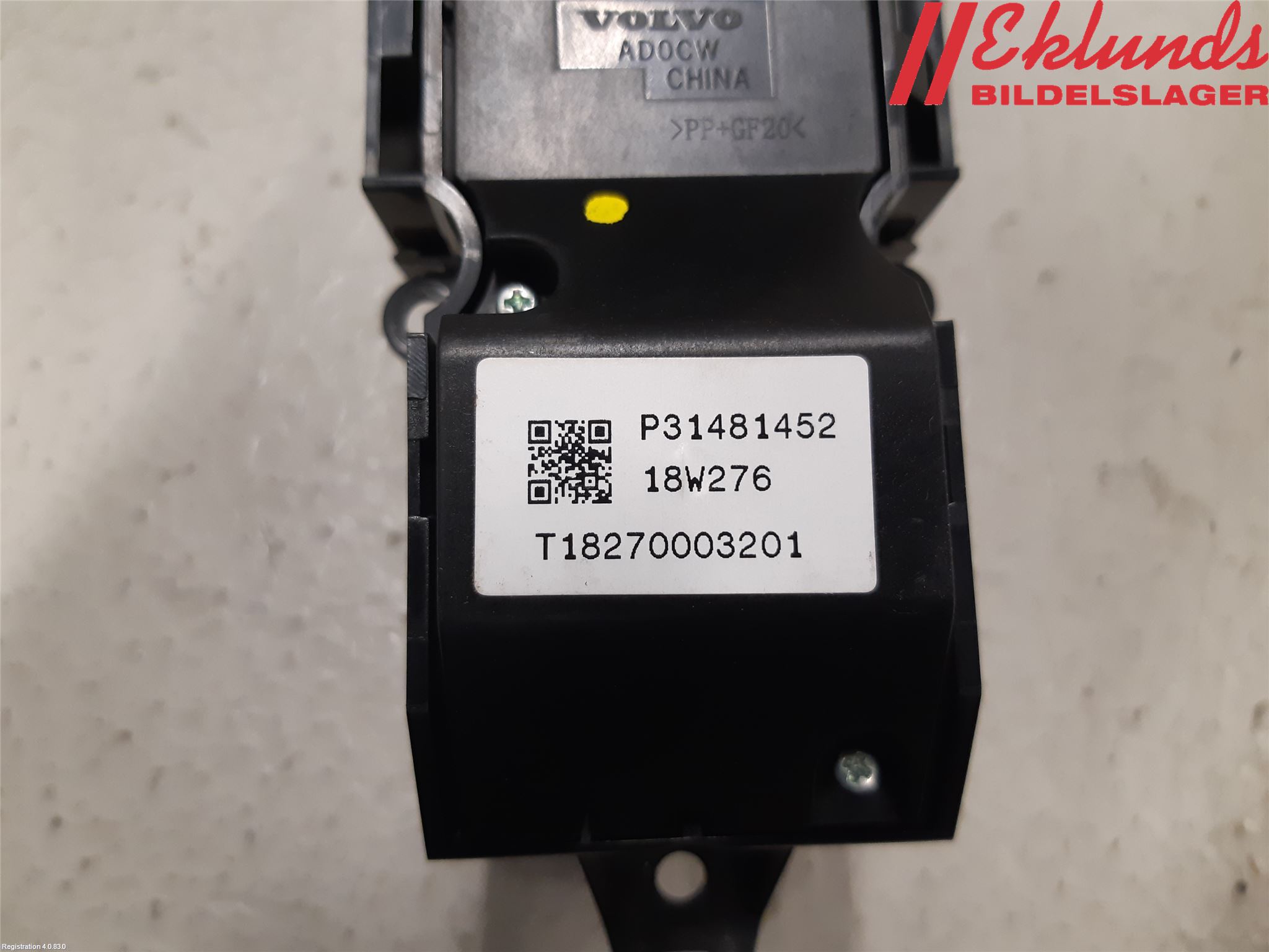 Volvo V90 17->> Startknapp Personbil