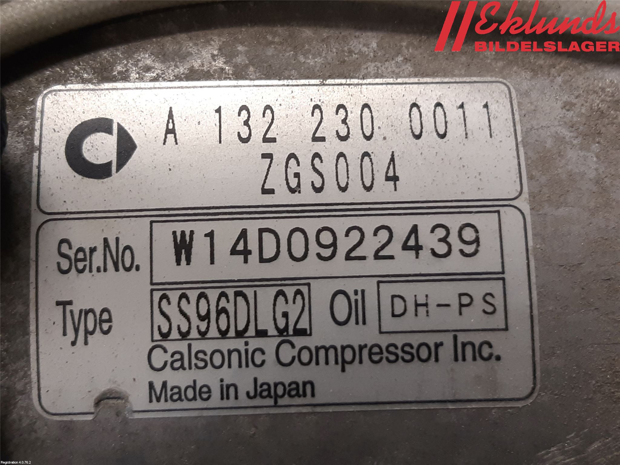 Smart FORTWO II 07-14 Ac Kompressor