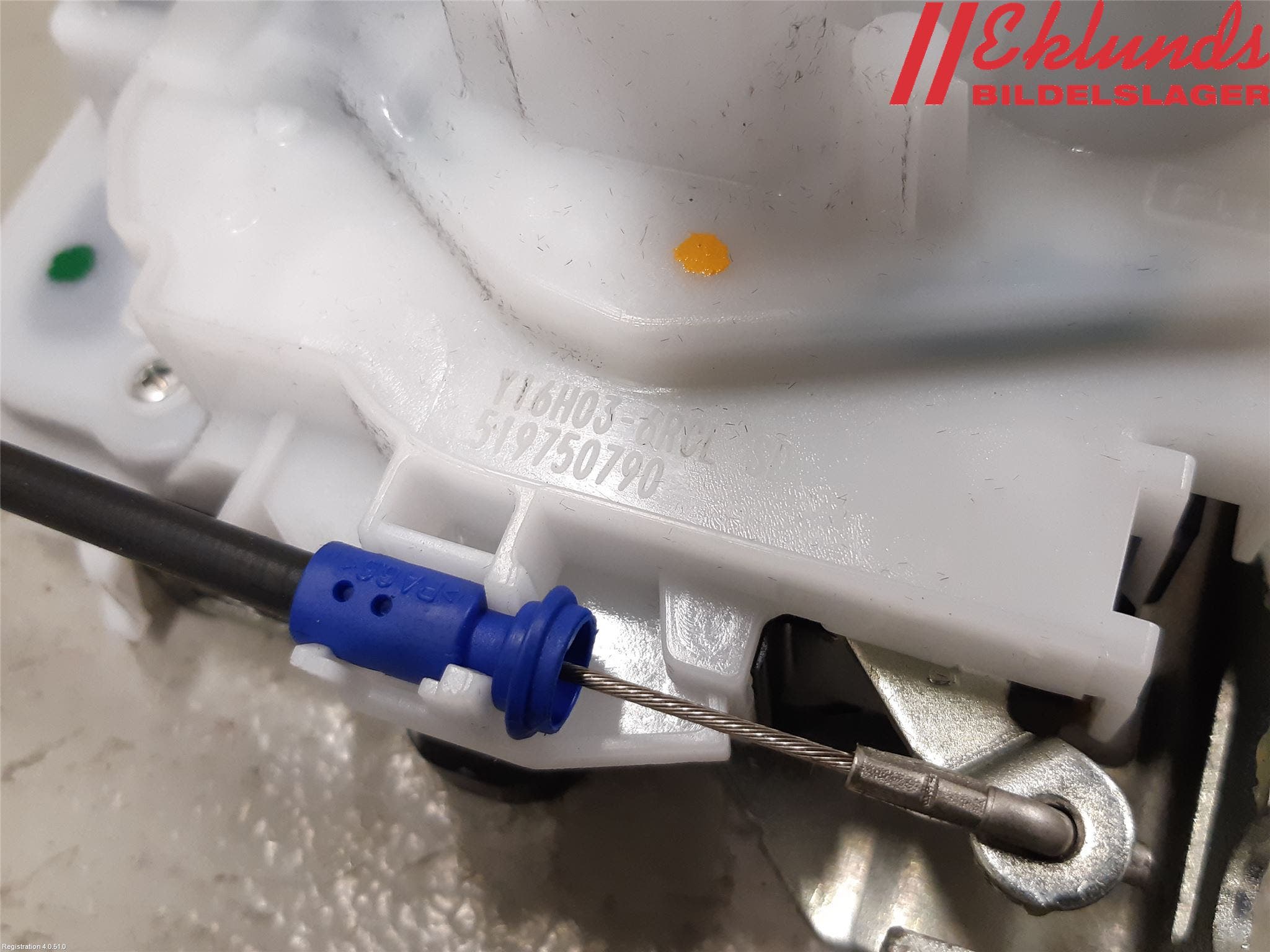 Fiat DOBLO CARGO Låskista-Dörrlås