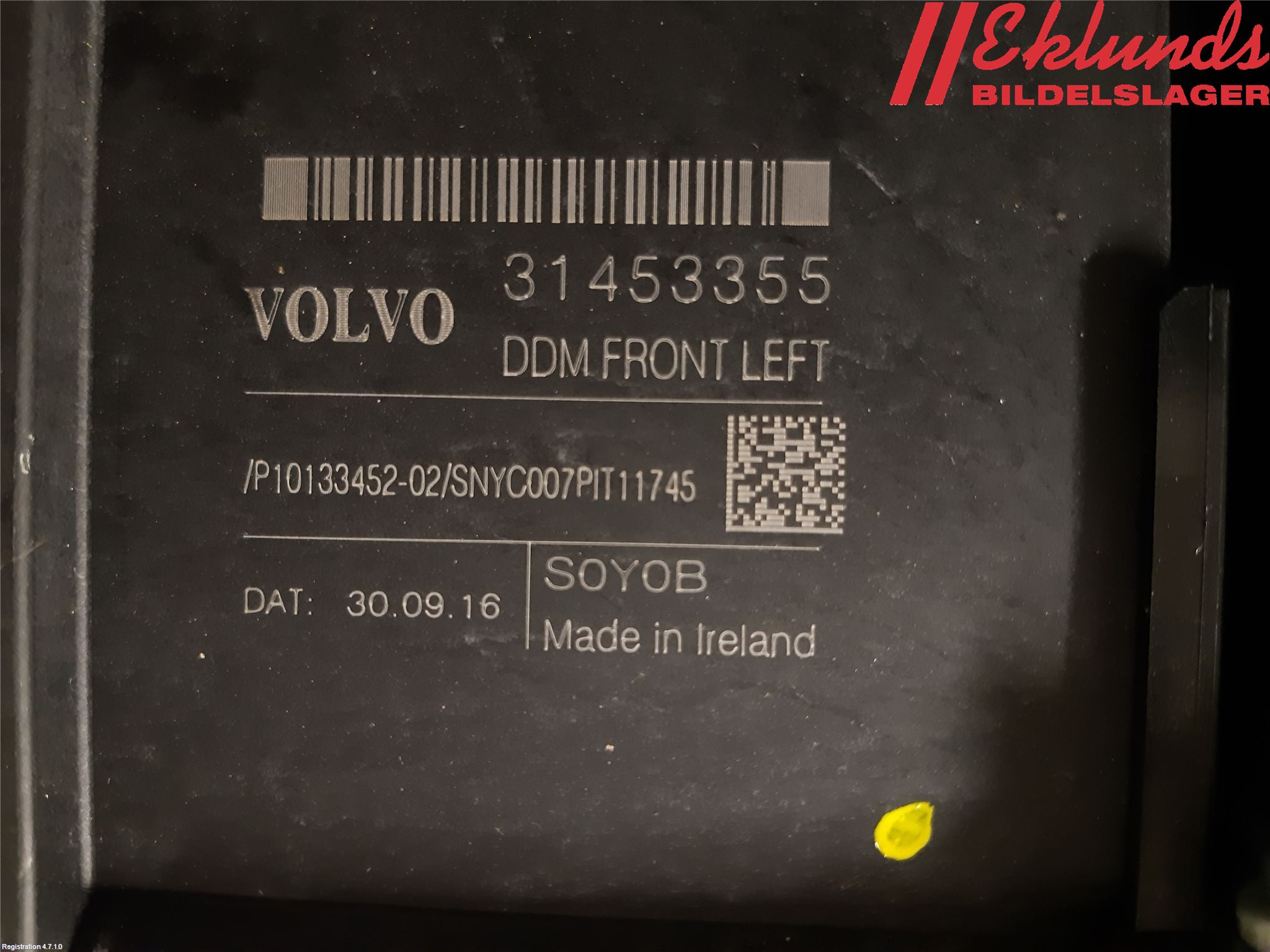 Volvo XC90/RECHARGE 16- Fönsterhiss El Kompl