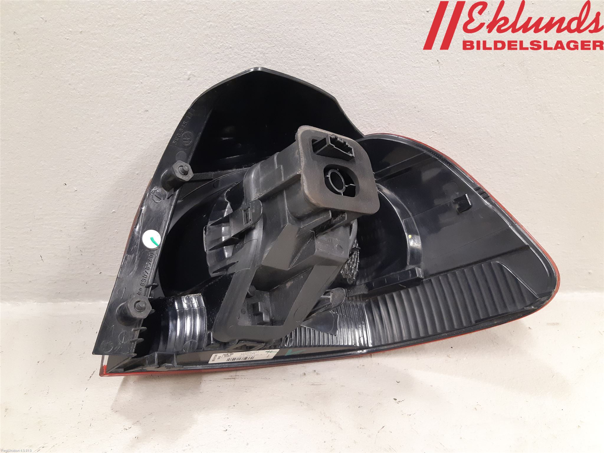 Volkswagen VW GOLF VI 09-13 Bakljus Vänster