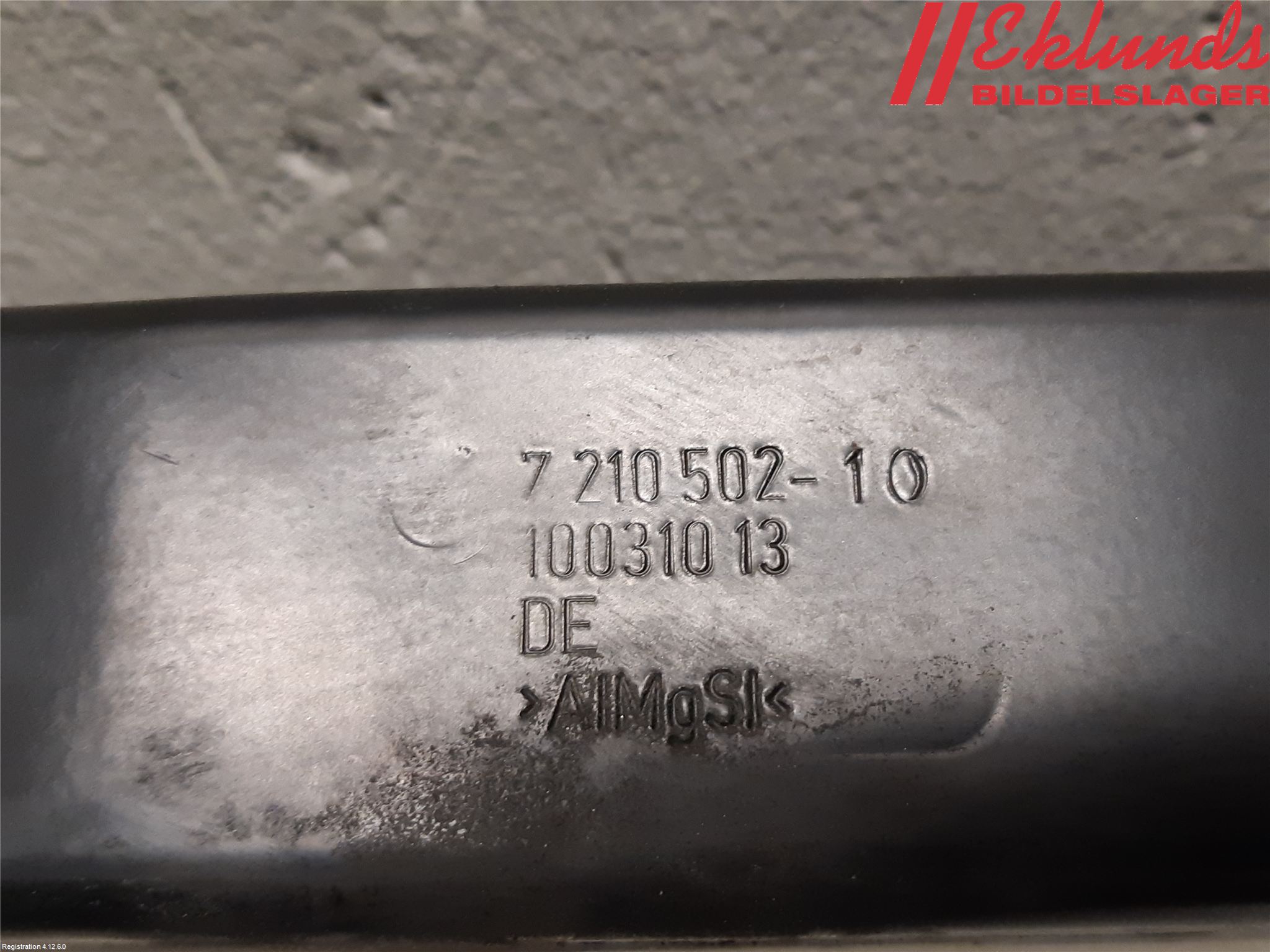 BMW X4 F26 14-18 Frontplåt