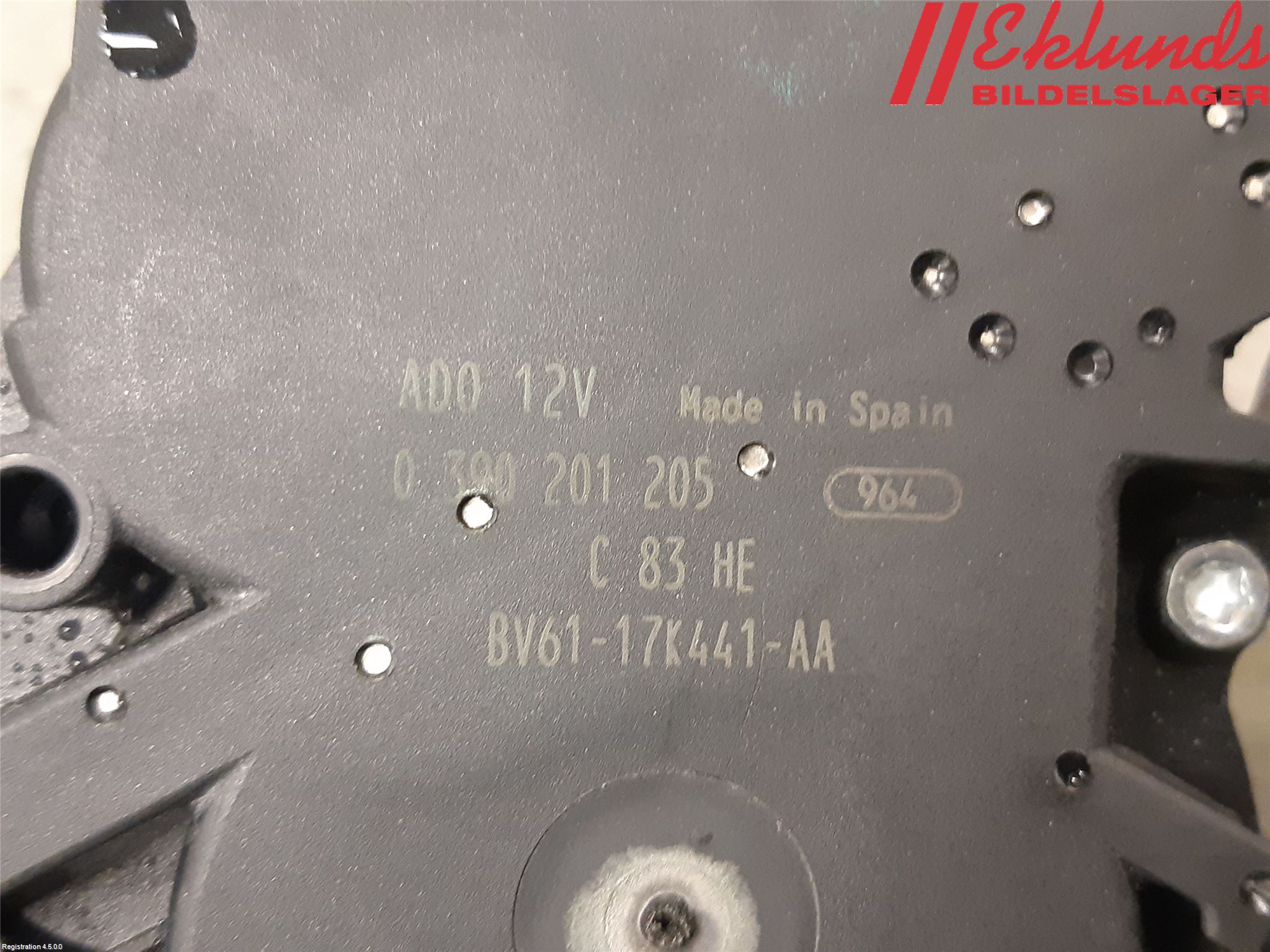 Ford FOCUS 11-14 Torkarmotor Baklucka