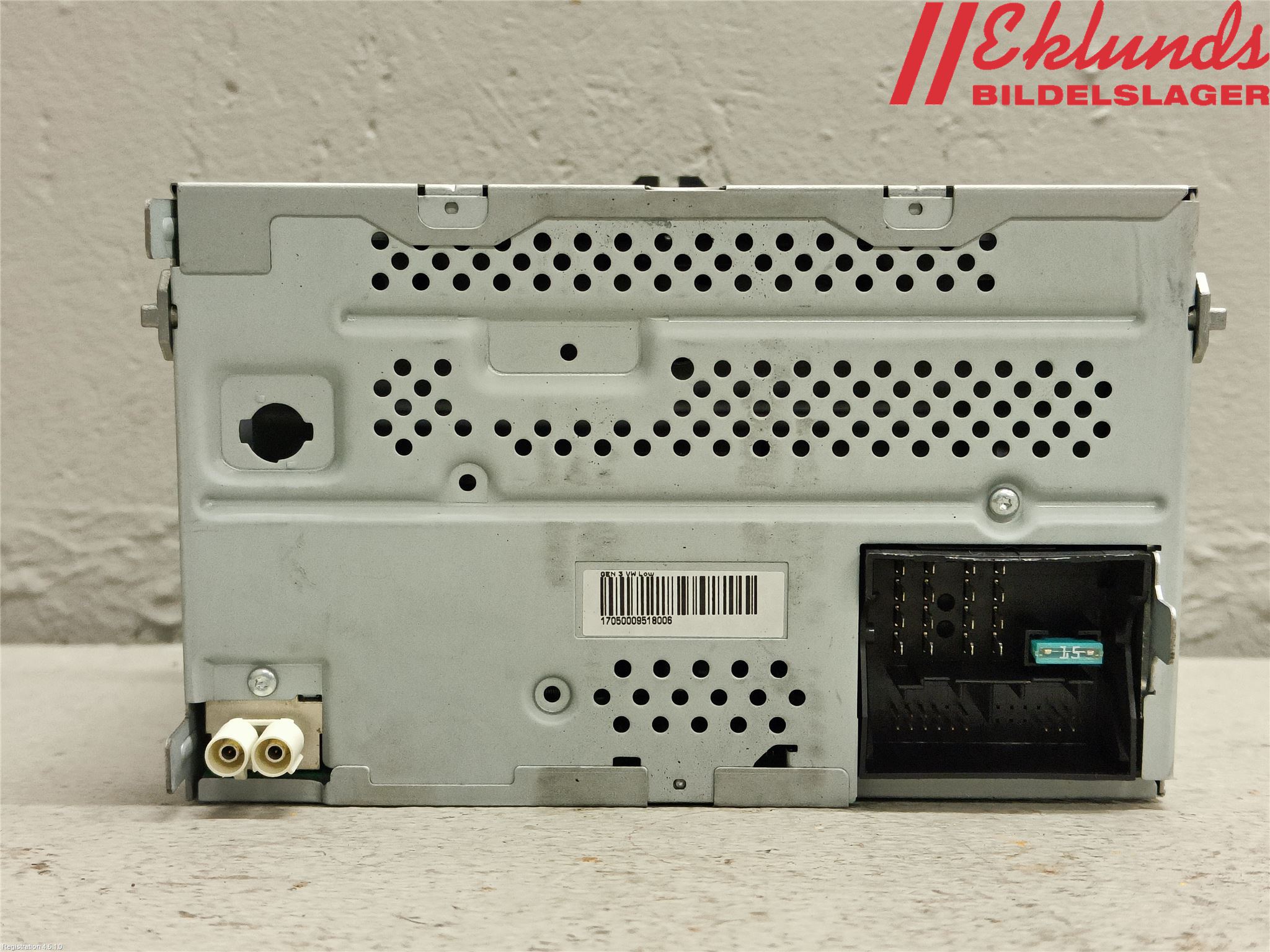 Volkswagen VW GOLF VI 09-13 Cd Radio - Multimediapanel
