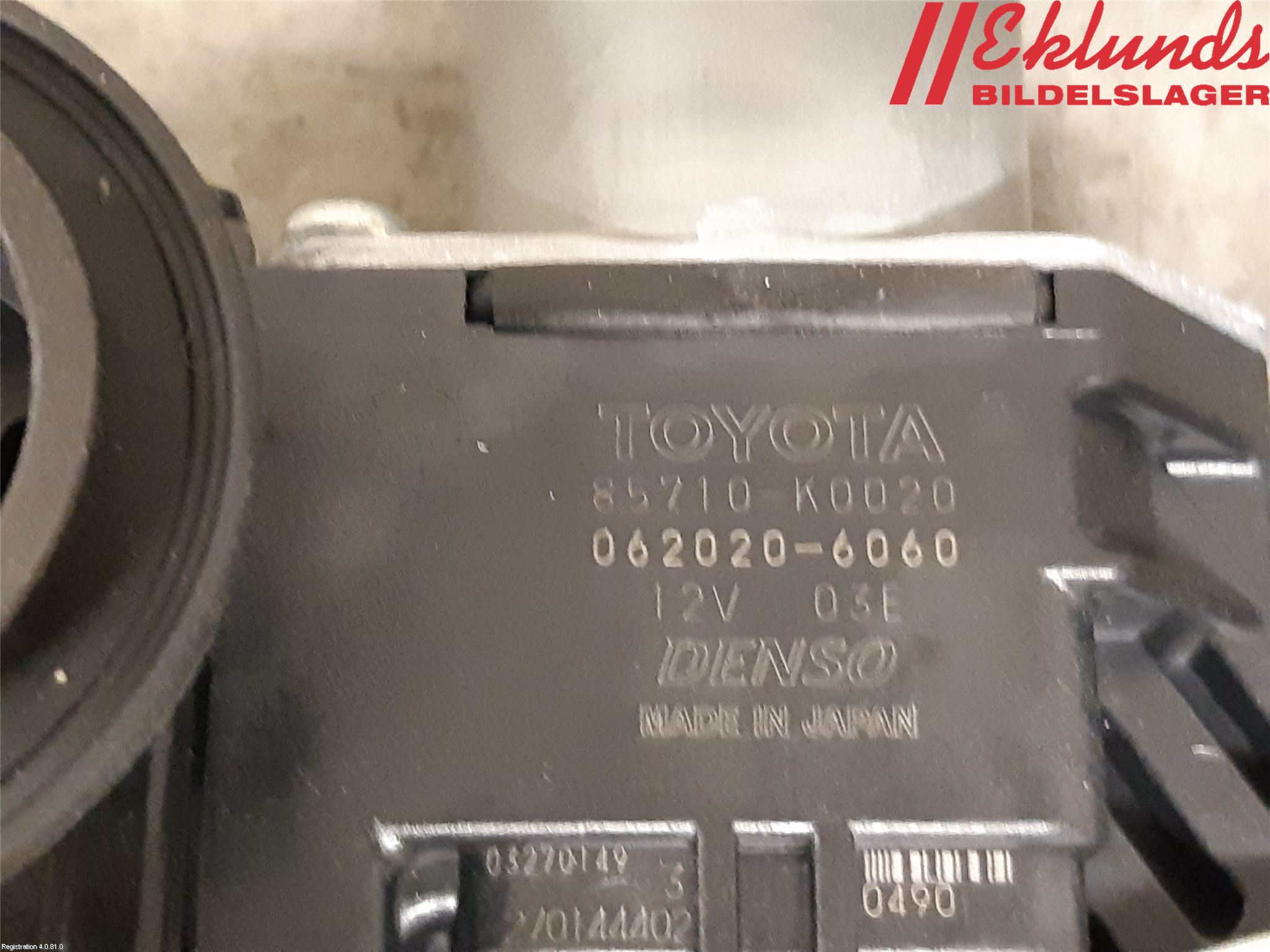 Toyota YARIS XP21 20- Fönsterhiss El Kompl