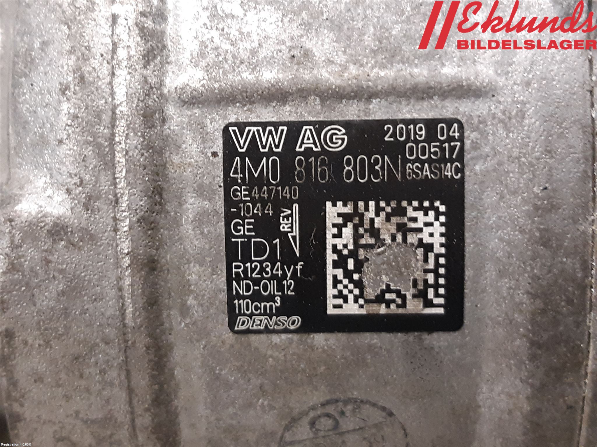 Audi Q7/SQ7 Ac Kompressor