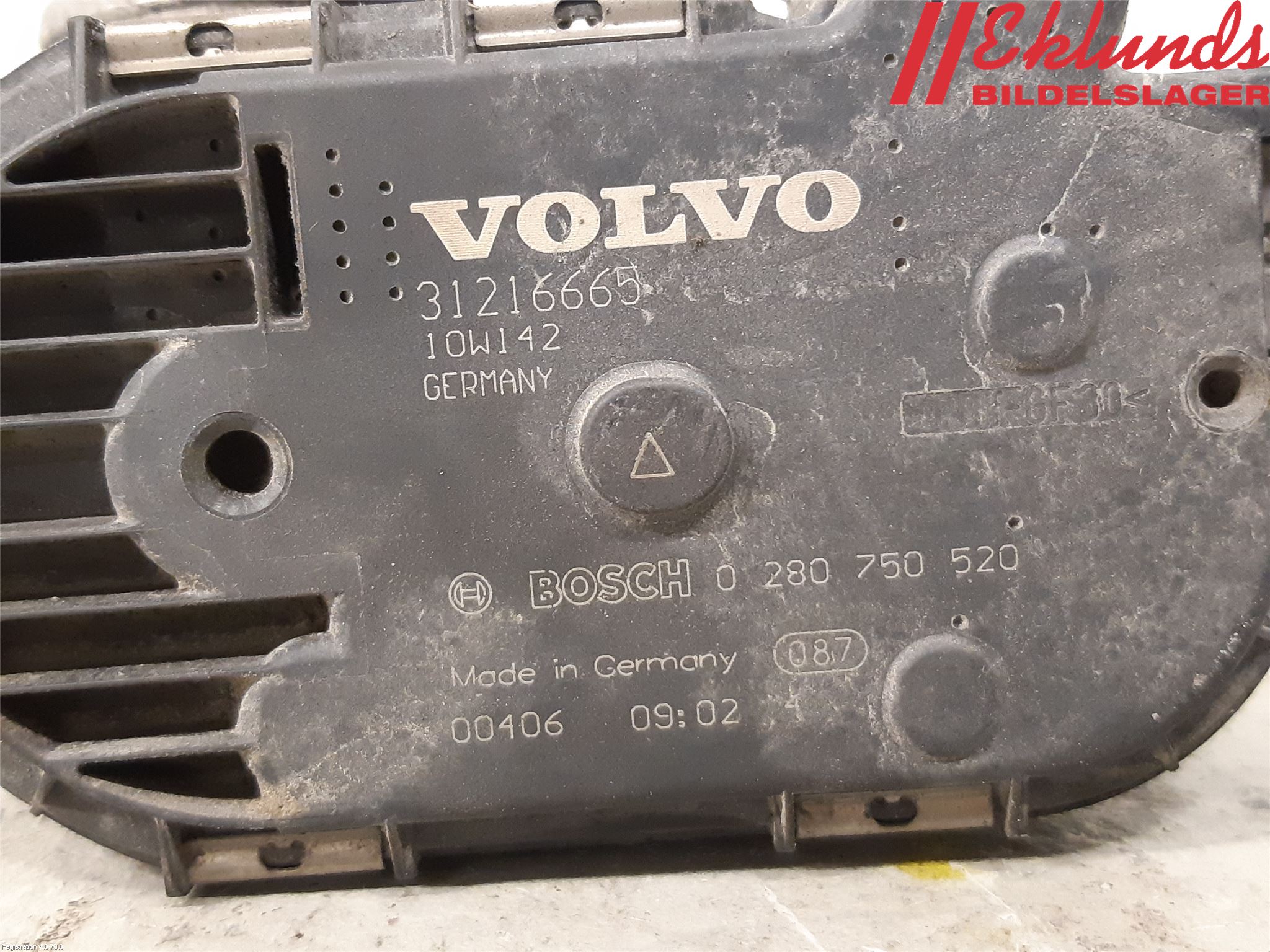 Volvo V70 08-13 Injspjällhus