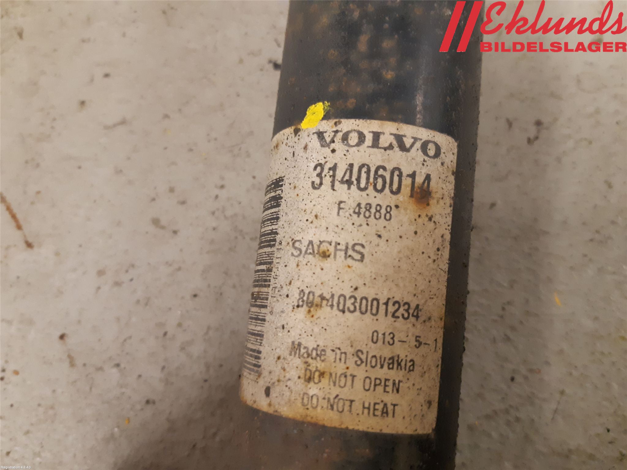 Volvo XC60 14-17 Stötdämpare Bak