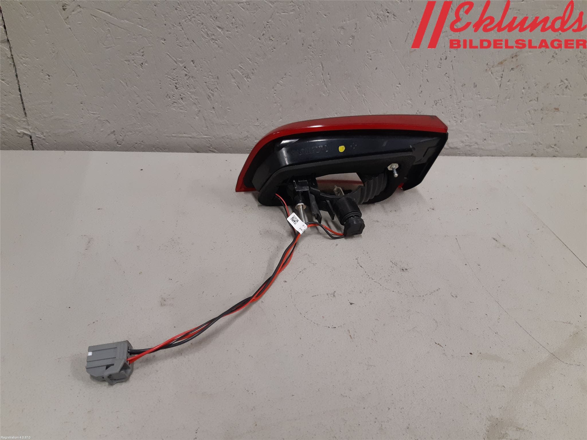 Volvo S60 11-13 Bakljus Lucka Vä