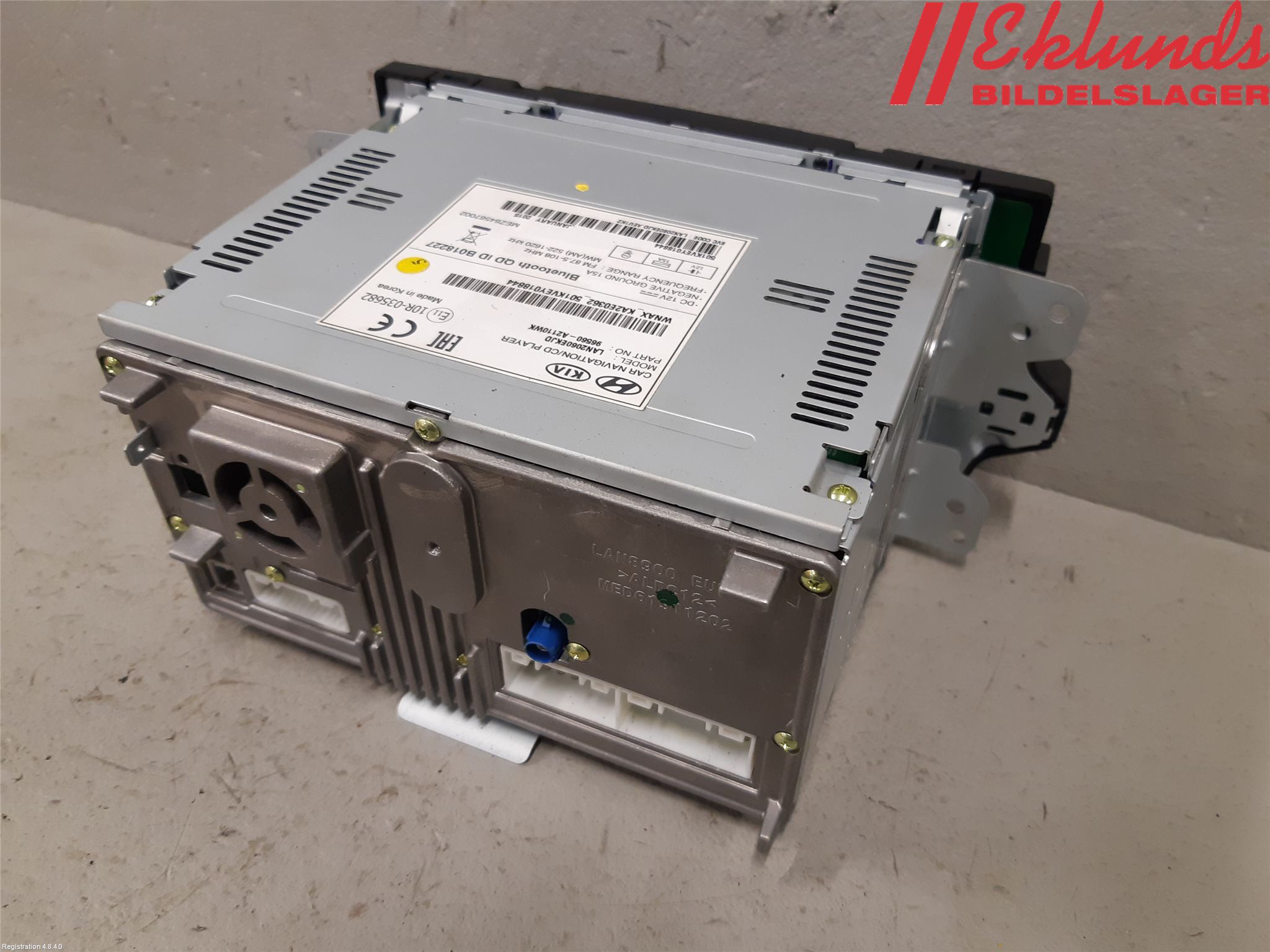 Kia CEED 12-18 Cd Radio - Multimediapanel