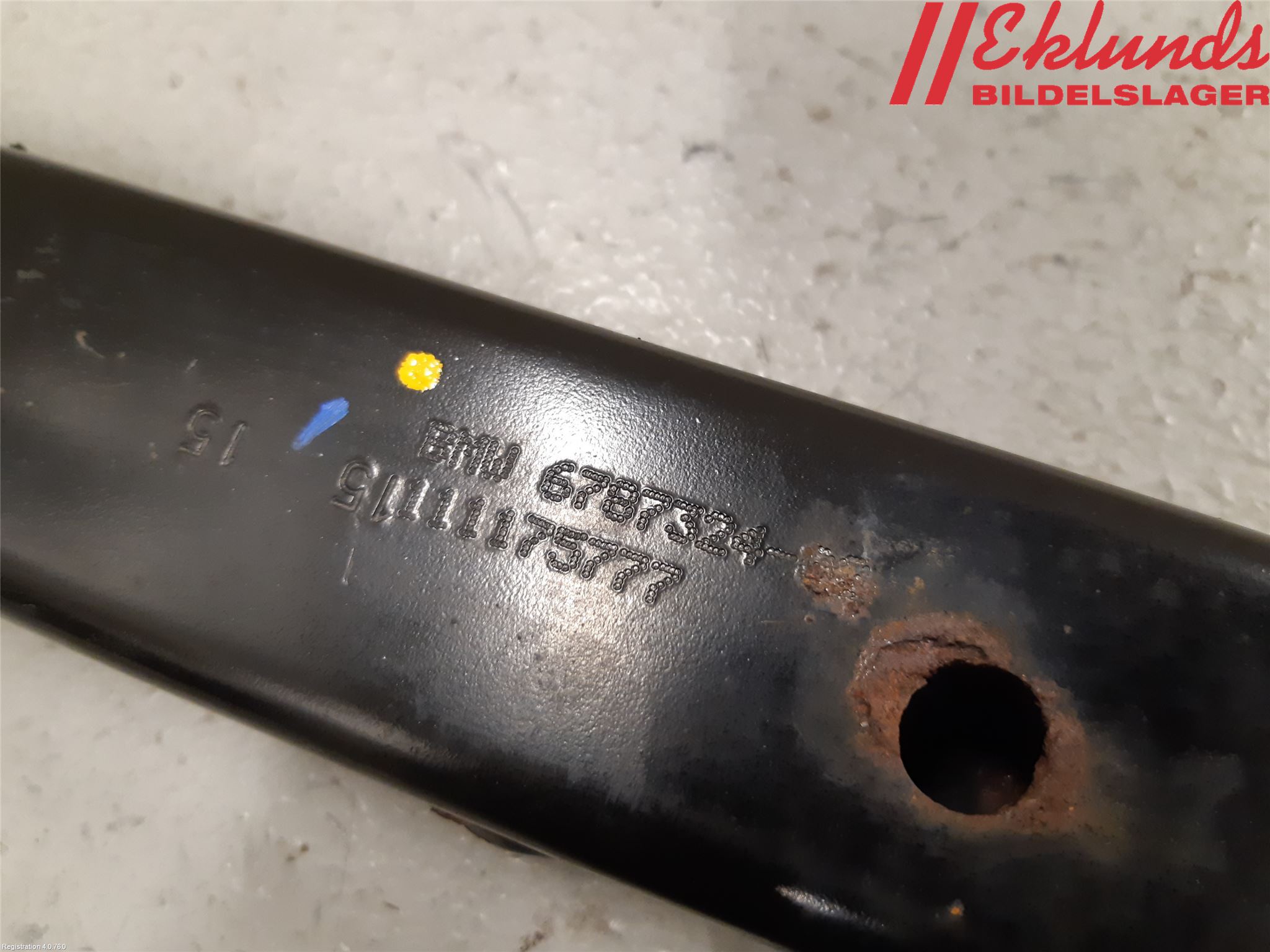 BMW X6 F16 14-19 Frontplåt