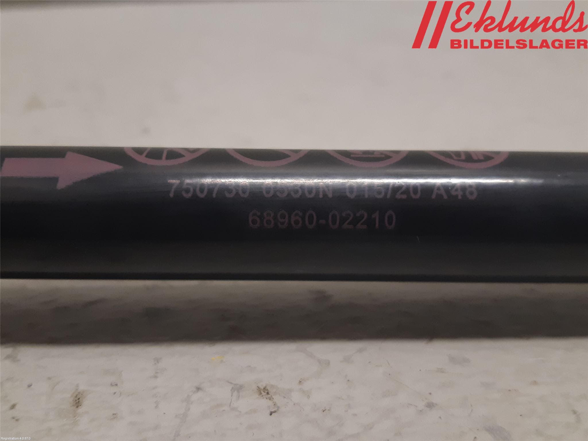 Toyota COROLLA 19- Gasfjäder Baklucka