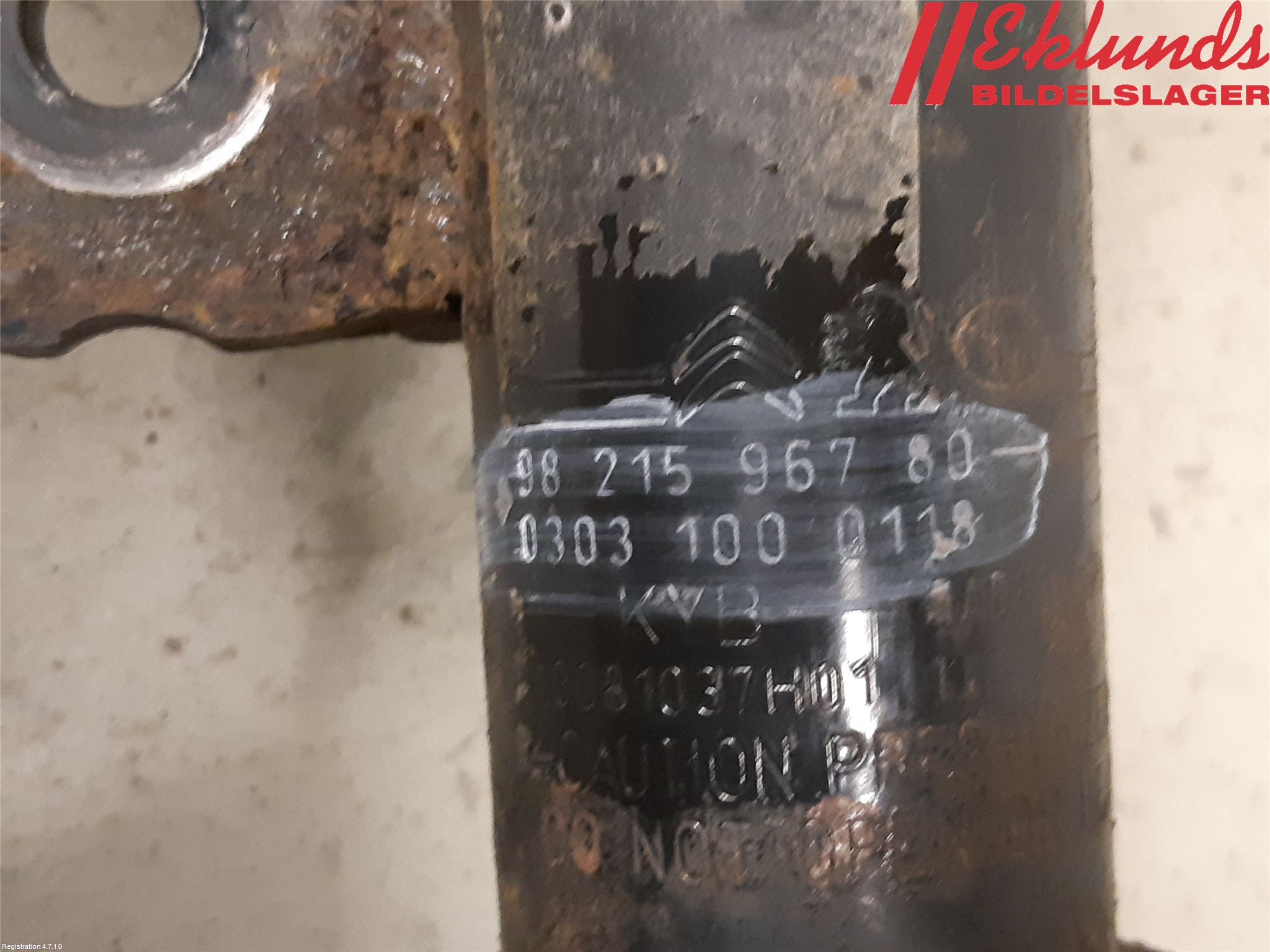 Peugeot EXPERT/E-EXPERT 17- Fjäderben Fram Höger